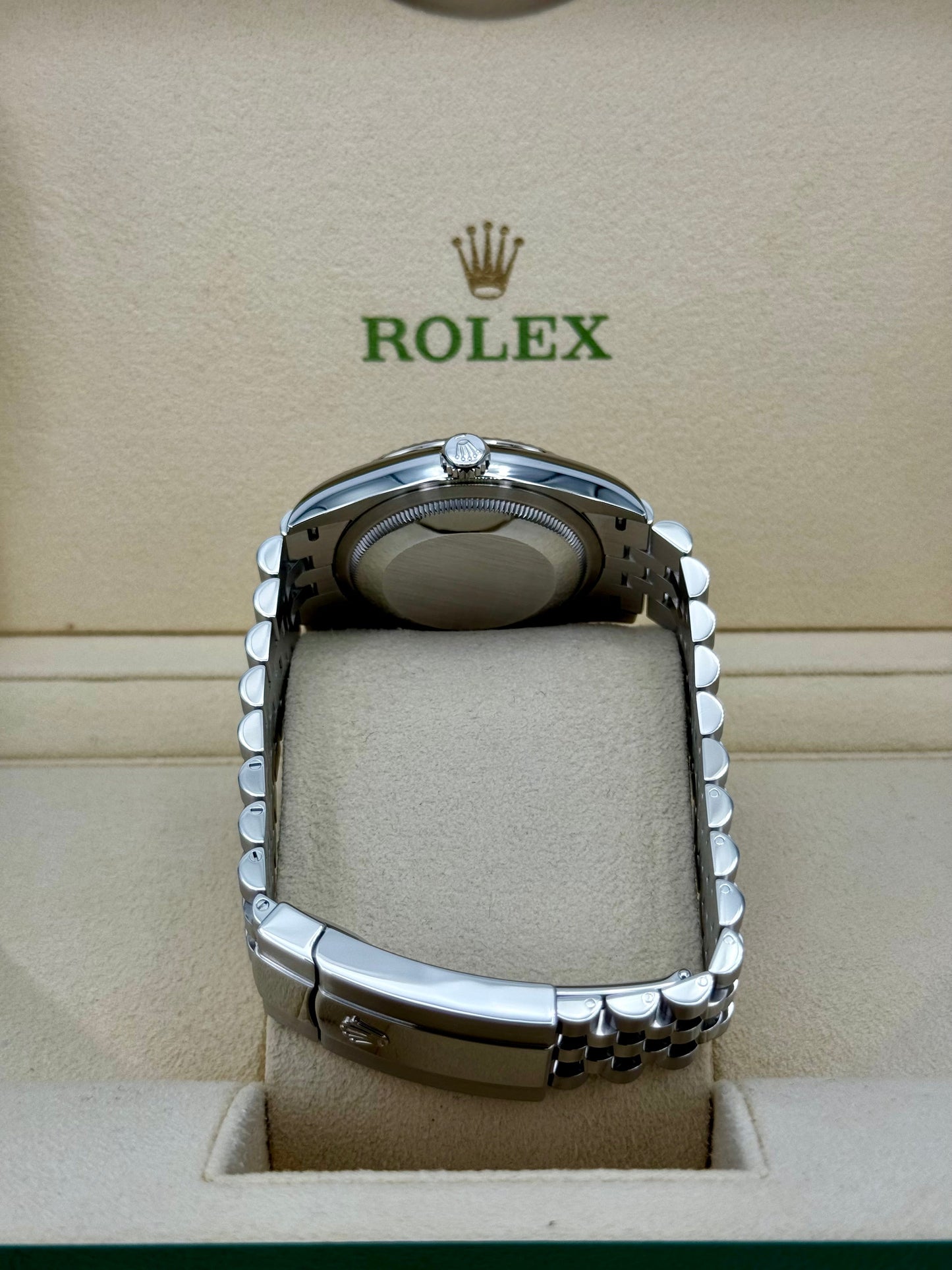 2023 Rolex Datejust 36mm 126234 Stainless Steel Jubilee Purple Dial - MyWatchLLC
