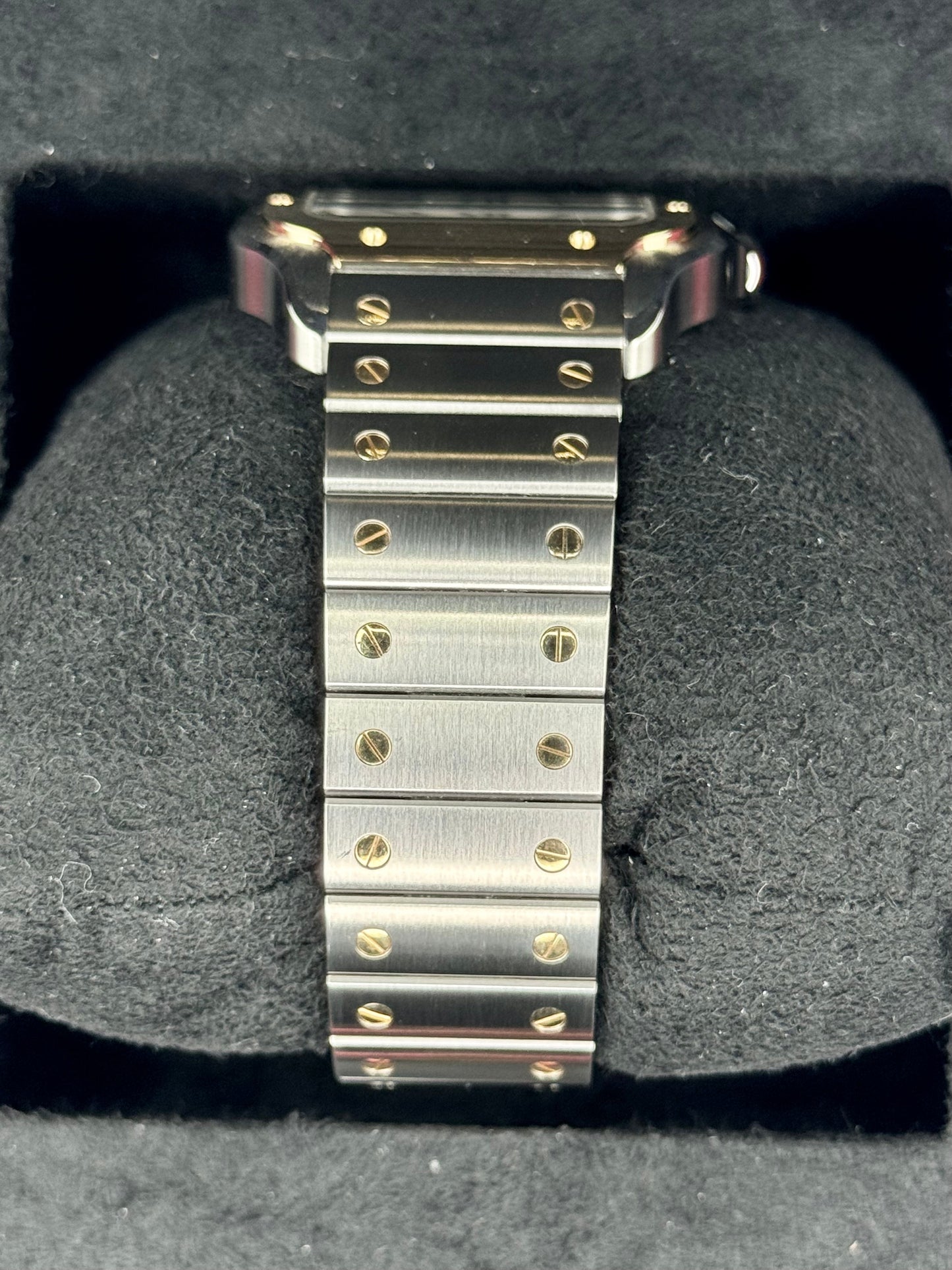 2023 Cartier Santos de Cartier 39.8mm W2SA0009 Two-Tone White Dial - MyWatchLLC