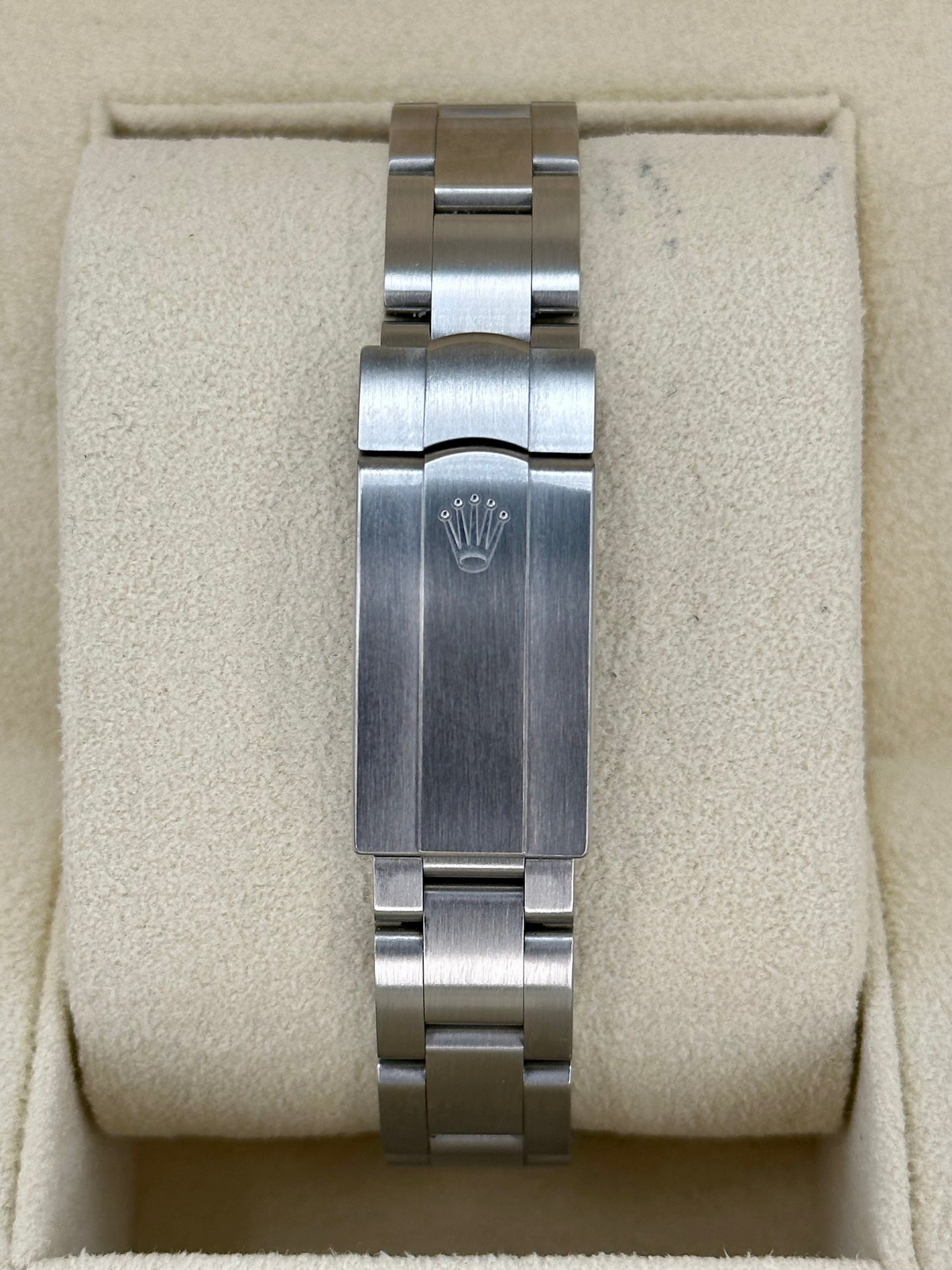 2020 Rolex Ladies Oyster Perpetual 28mm 276200 Oyster Blue Dial - MyWatchLLC