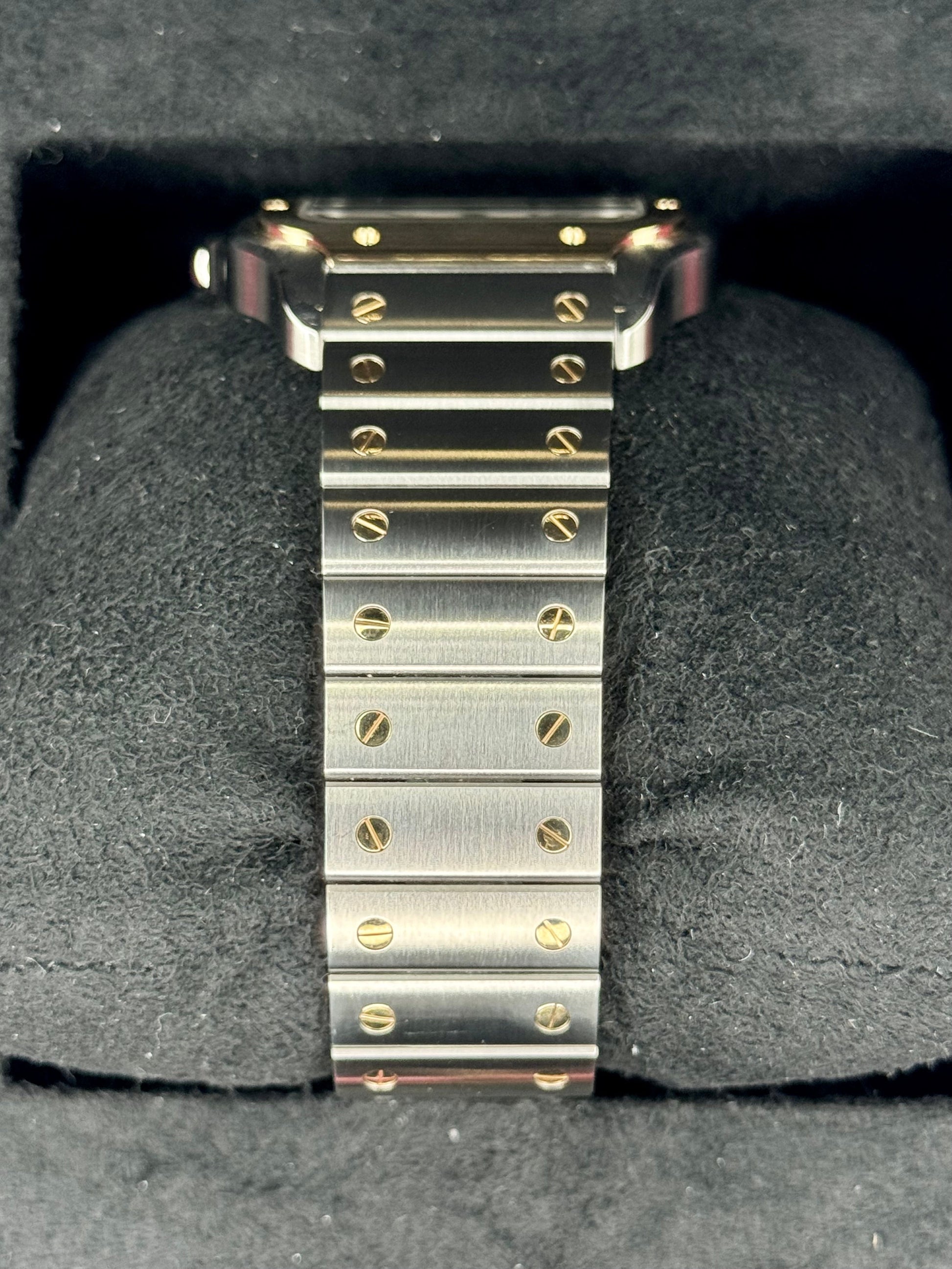 2023 Cartier Santos de Cartier 39.8mm W2SA0009 Two-Tone White Dial - MyWatchLLC