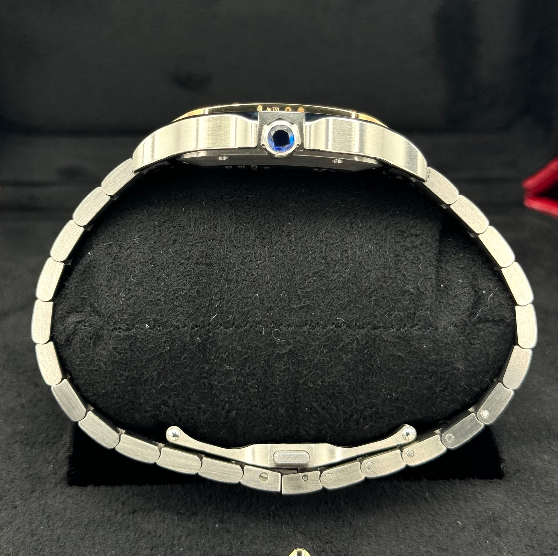 2023 Cartier Santos de Cartier 39.8mm W2SA0009 Two-Tone White Dial - MyWatchLLC