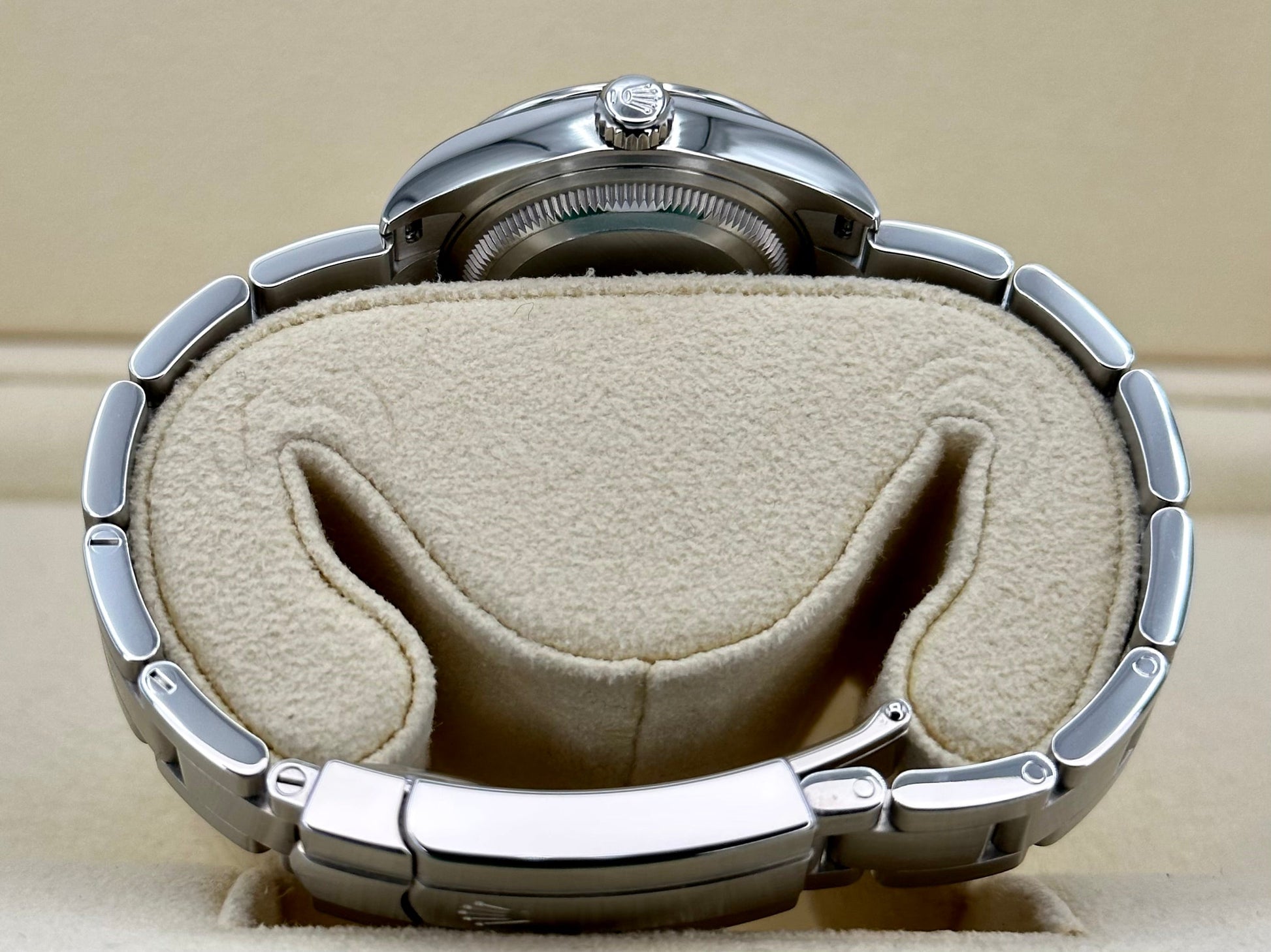 2020 Rolex Ladies Oyster Perpetual 28mm 276200 Oyster Blue Dial - MyWatchLLC