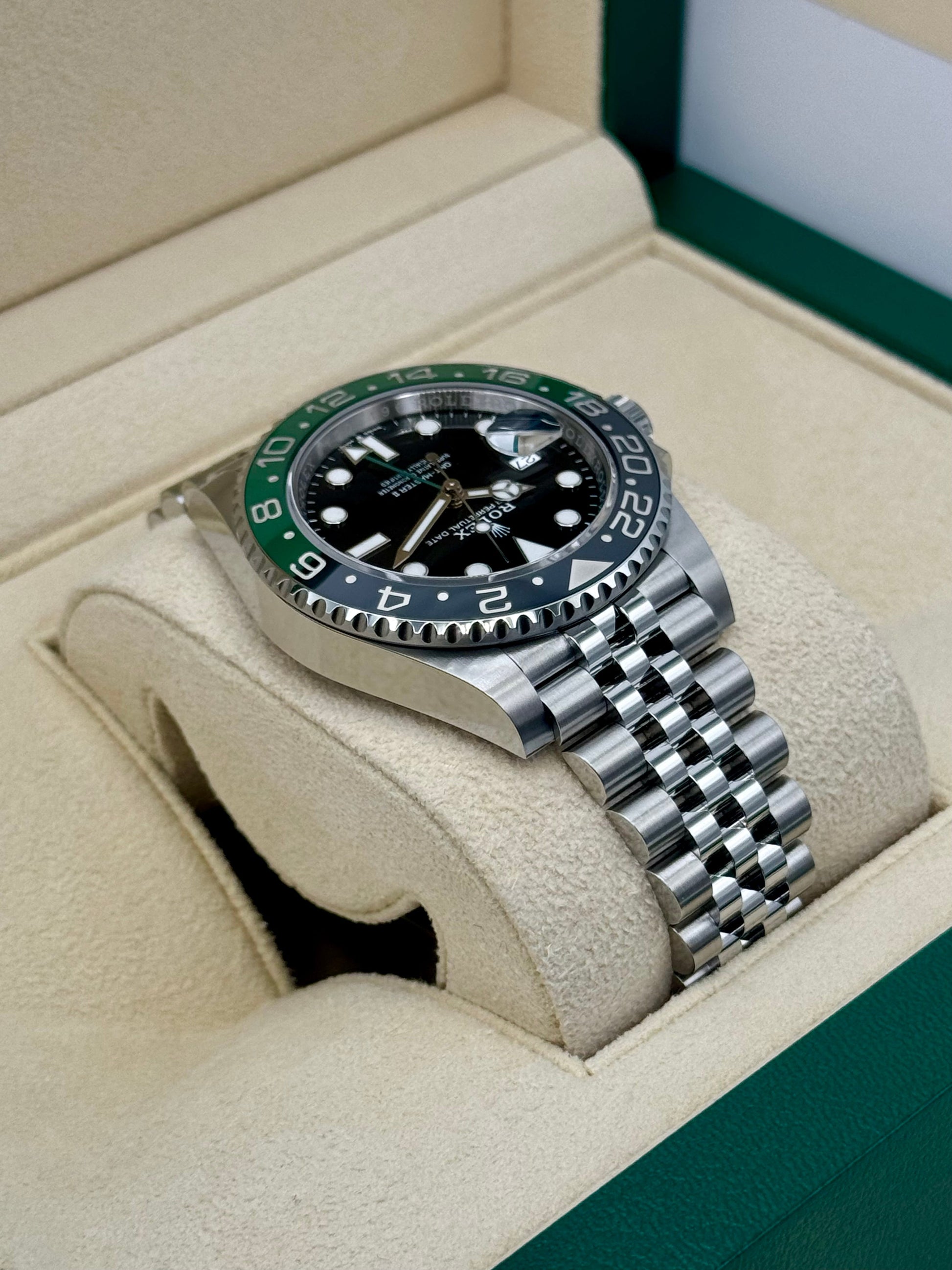NEW 2024 Rolex GMT-Master II "Sprite" 40mm 126720VTNR Jubilee - MyWatchLLC