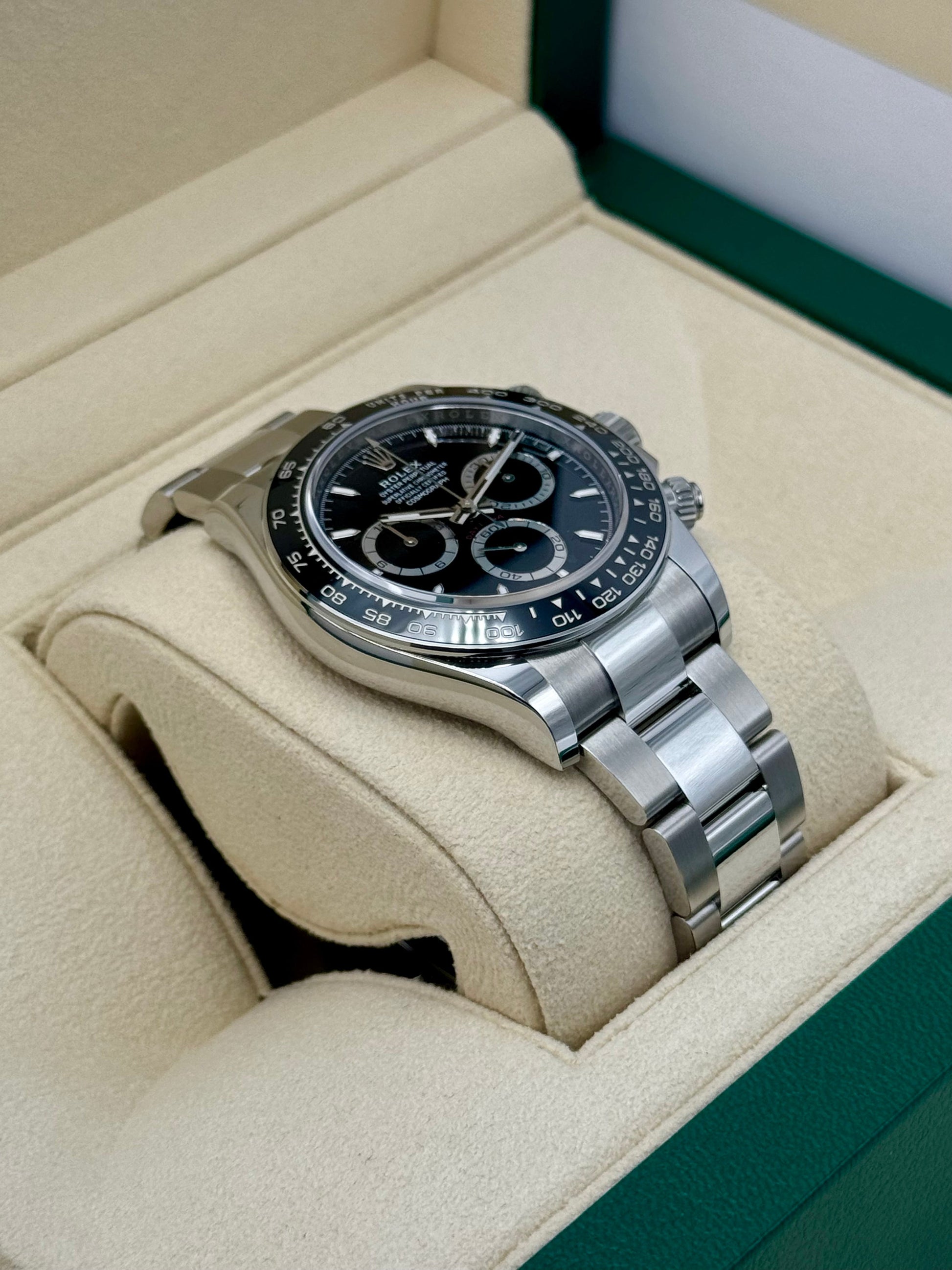 NEW 2024 Rolex Daytona 40mm 126500LN Stainless Steel Black Dial - MyWatchLLC