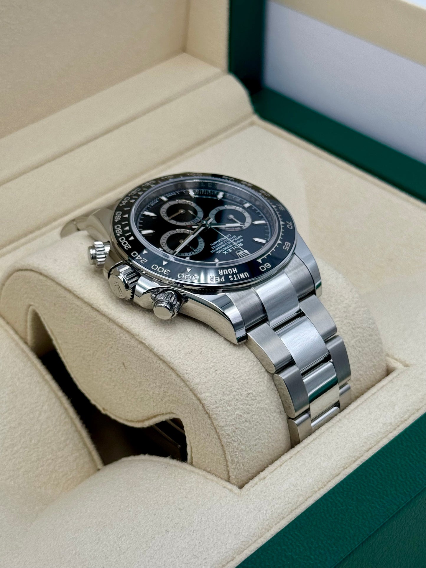 NEW 2024 Rolex Daytona 40mm 126500LN Stainless Steel Black Dial - MyWatchLLC