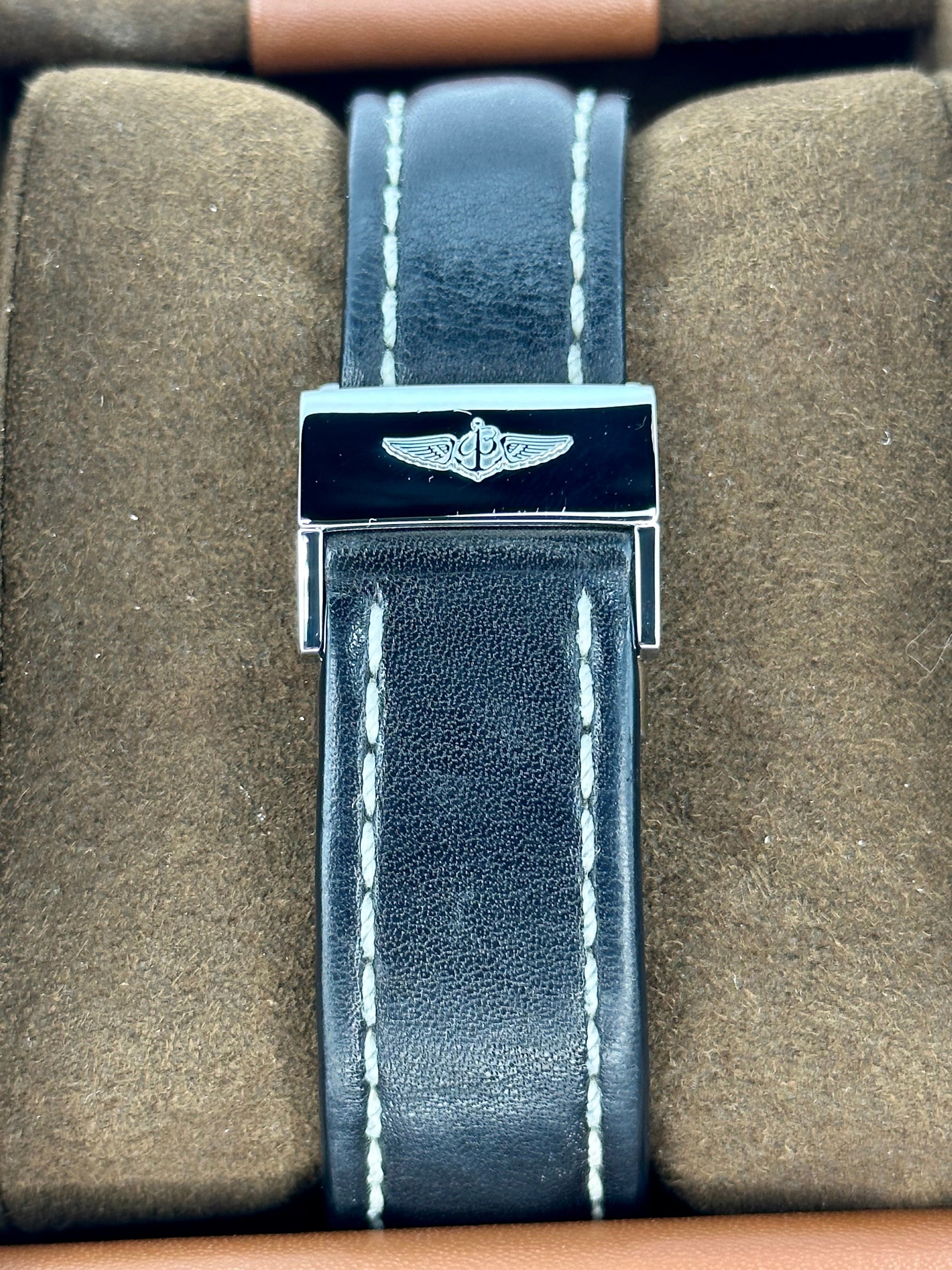 Breitling Superocean Heritage 46mm A17320 Stainless Steel Black Dial - MyWatchLLC