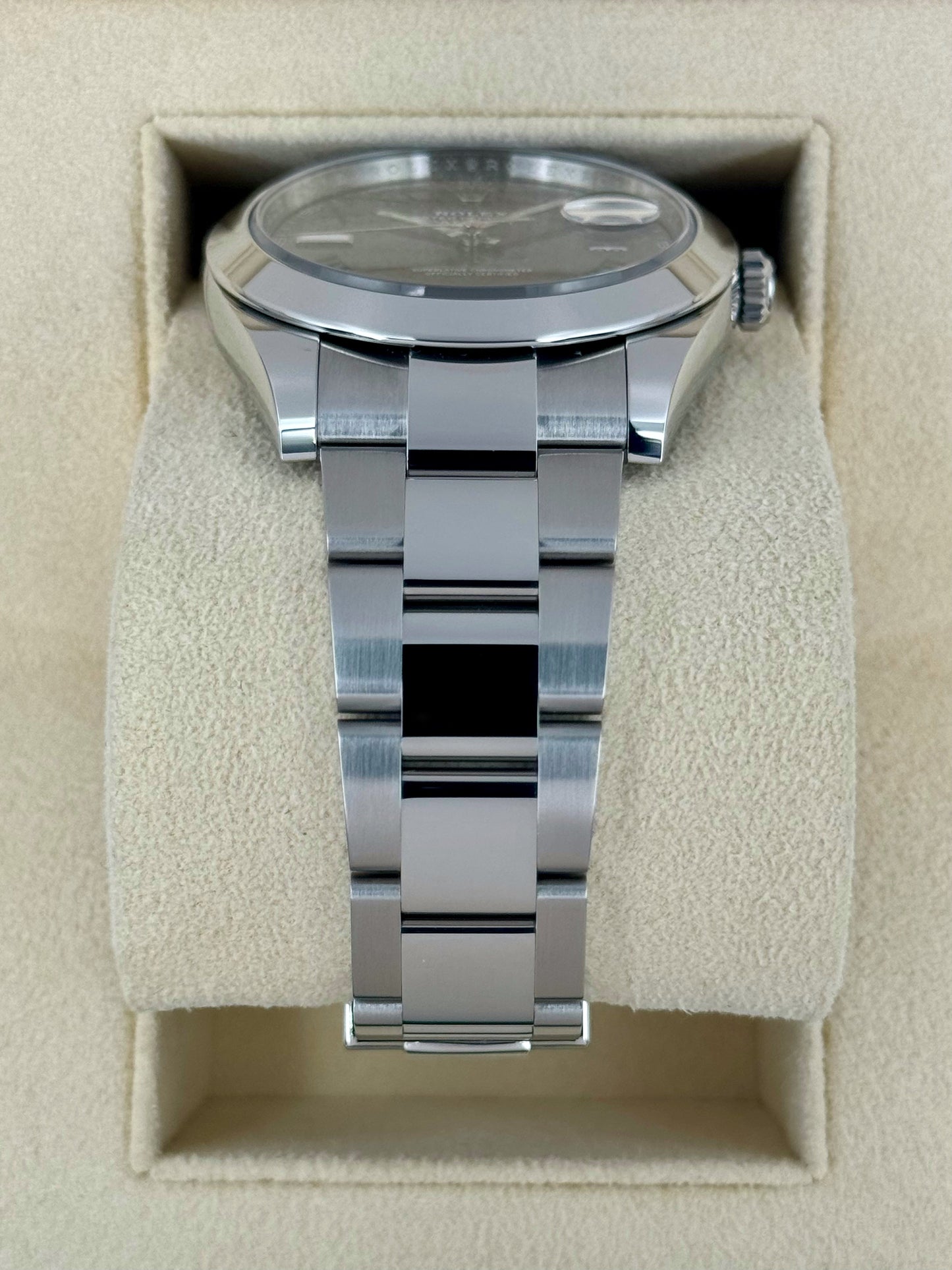 NEW 2024 Rolex Datejust 41mm 126300 Oyster Wimbledon Dial - MyWatchLLC