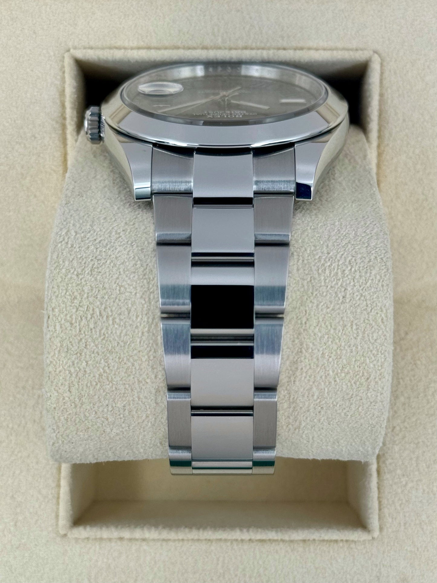 NEW 2024 Rolex Datejust 41mm 126300 Oyster Wimbledon Dial - MyWatchLLC