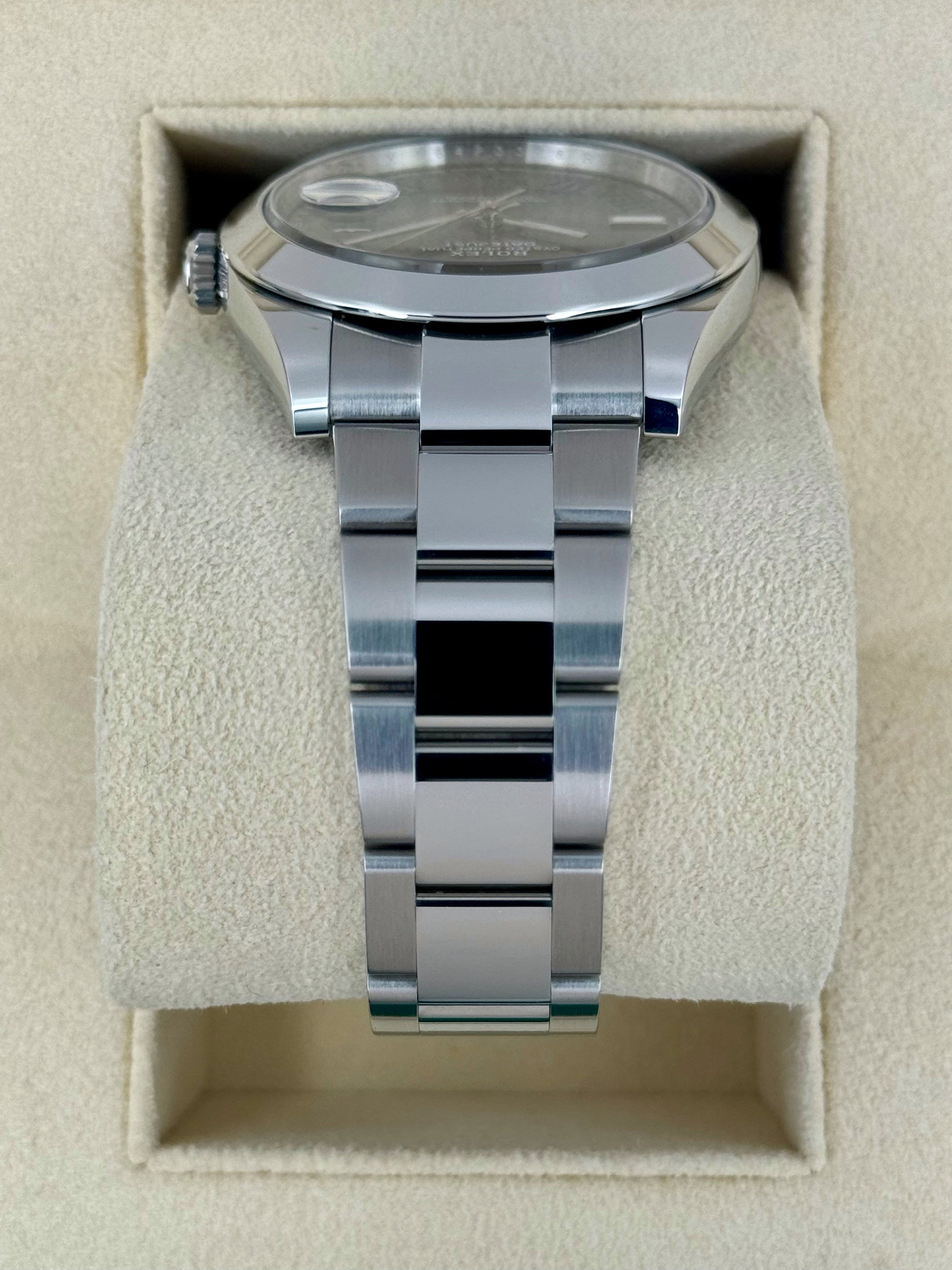 NEW 2024 Rolex Datejust 41mm 126300 Oyster Wimbledon Dial - MyWatchLLC