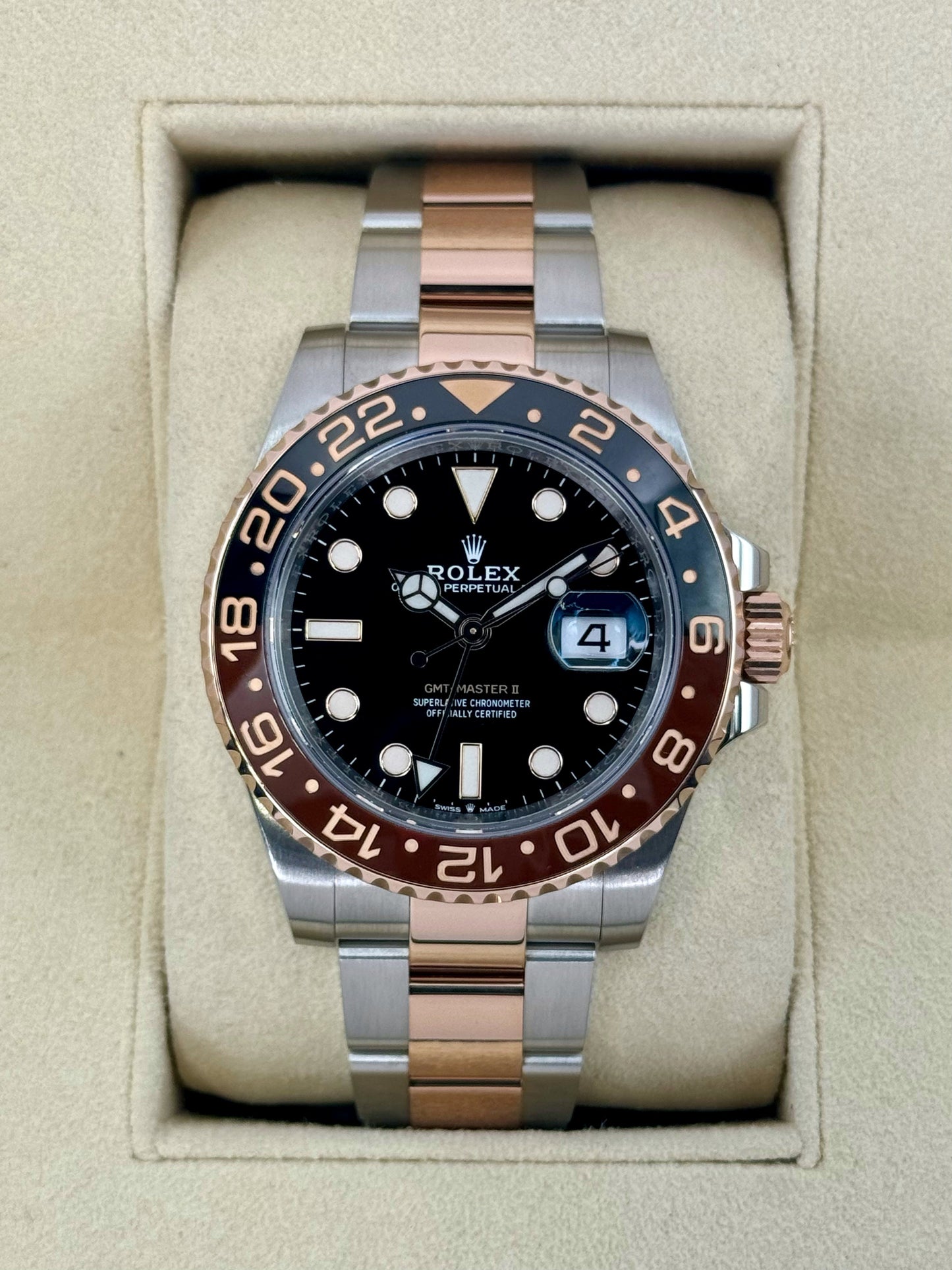 2021 Rolex GMT-Master II  "Rootbeer" 40mm 126711CHNR Two-Tone - MyWatchLLC