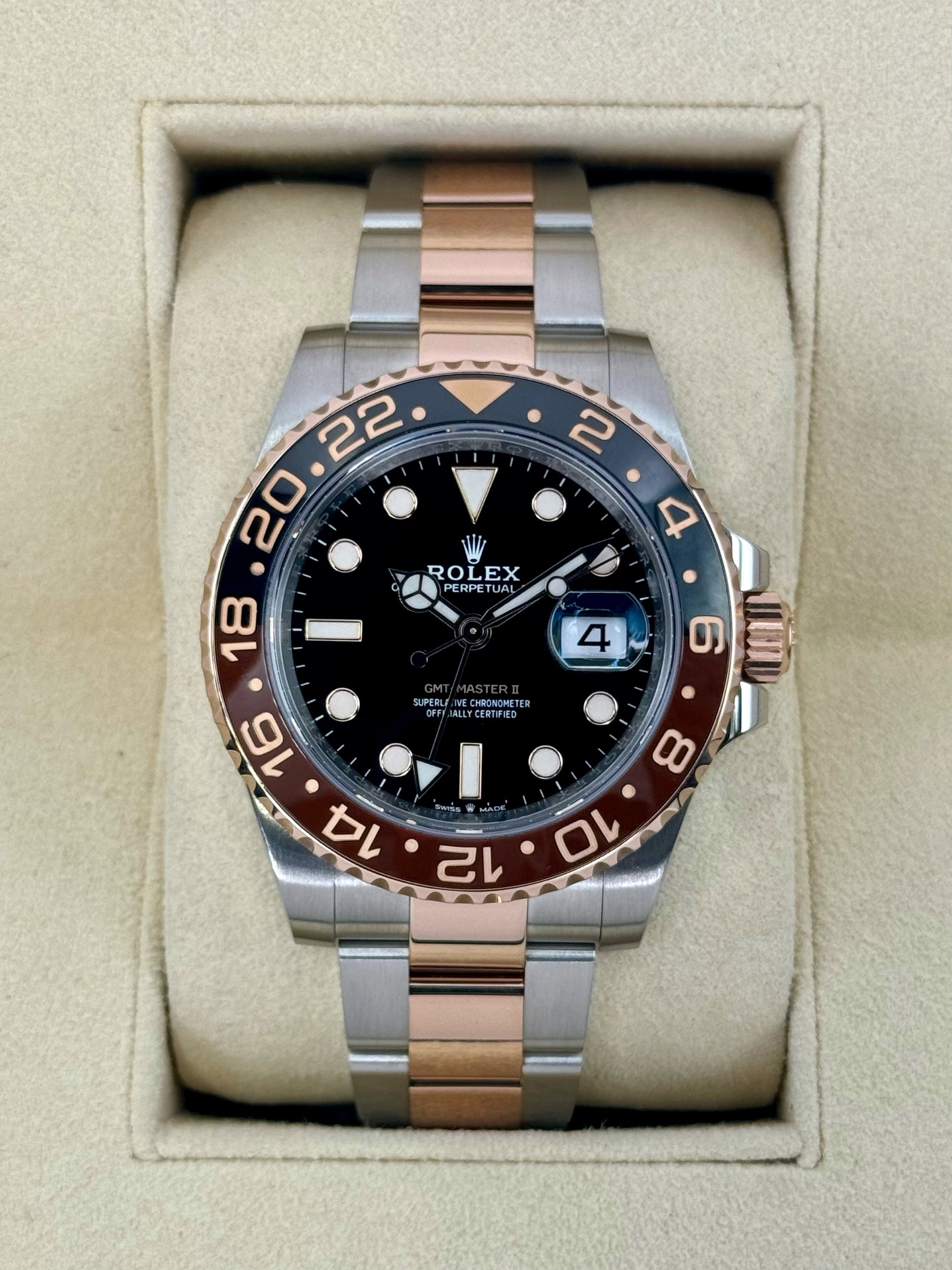2021 Rolex GMT-Master II  "Rootbeer" 40mm 126711CHNR Two-Tone - MyWatchLLC