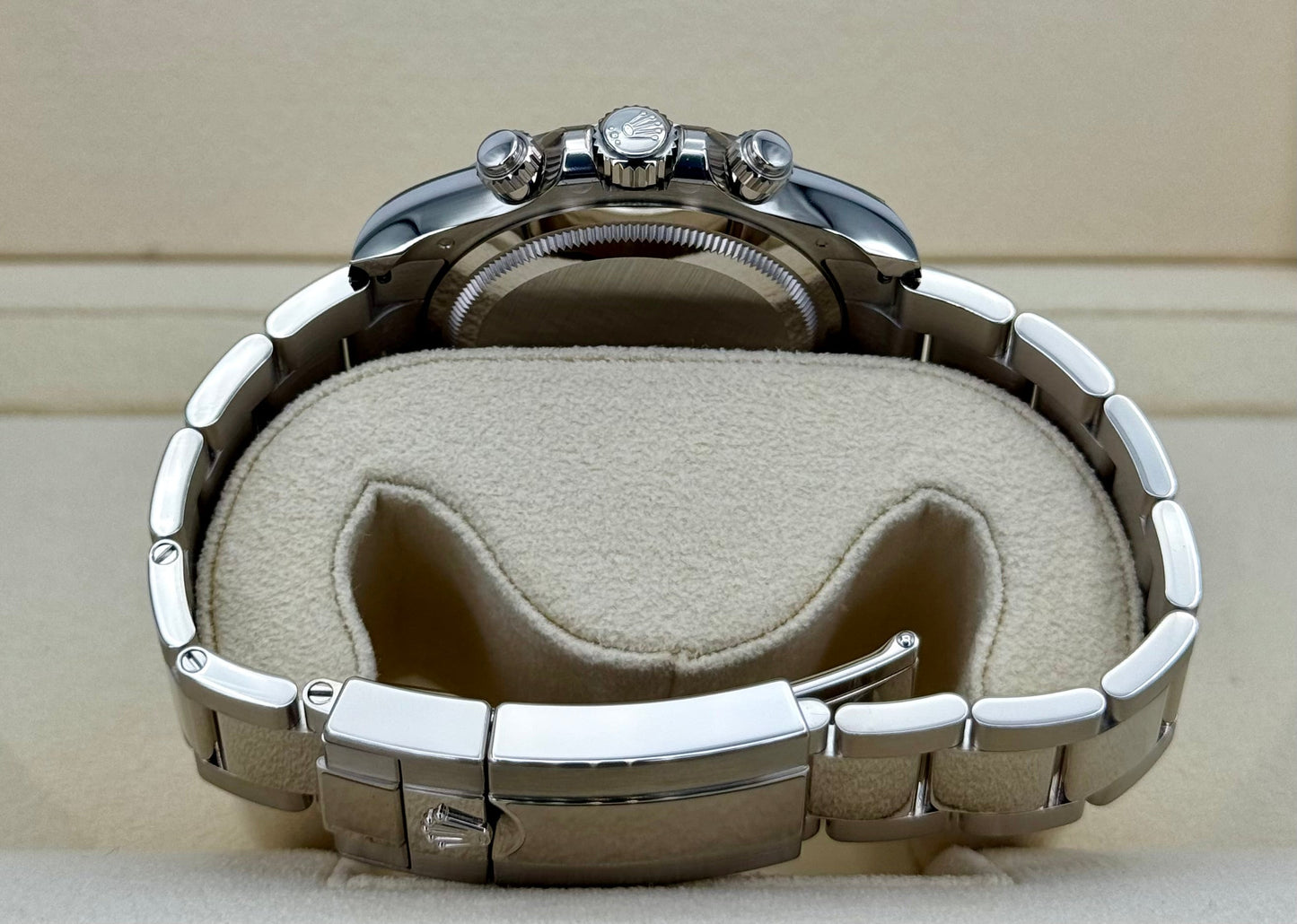 NEW 2024 Rolex Daytona 40mm 126509 White Gold Black Dial - MyWatchLLC