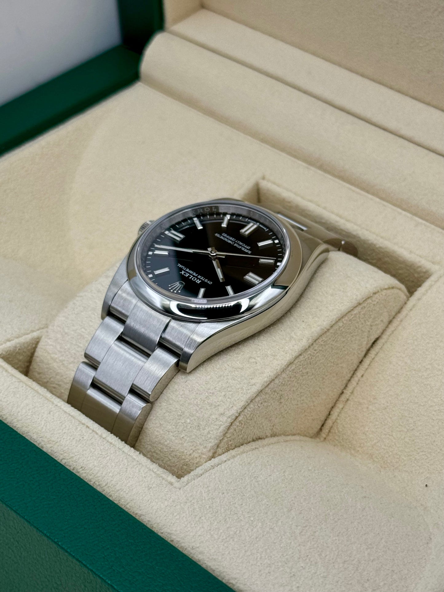 2023 Rolex Oyster Perpetual 36mm 126000 Black Dial - MyWatchLLC
