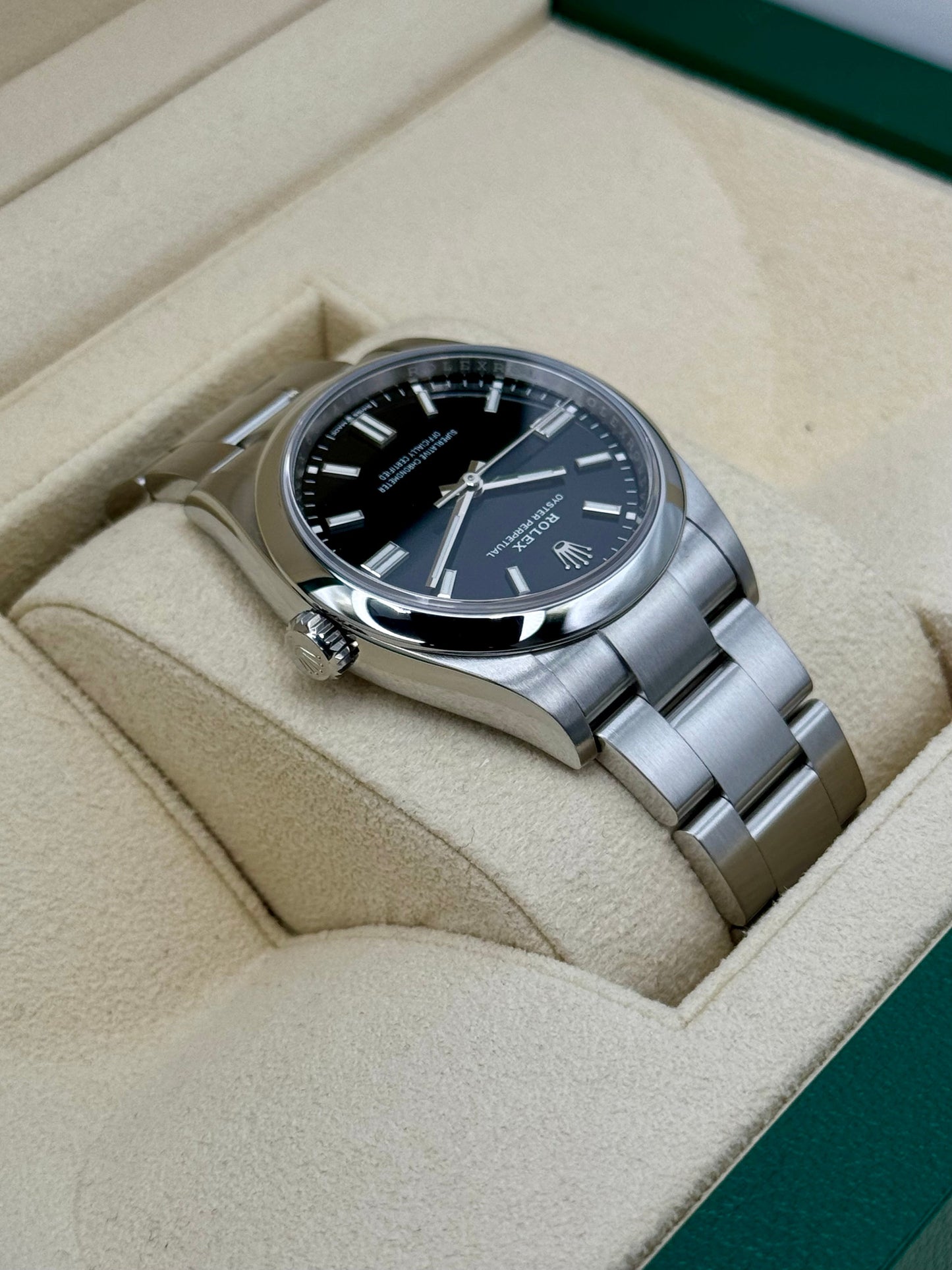 2023 Rolex Oyster Perpetual 36mm 126000 Black Dial - MyWatchLLC