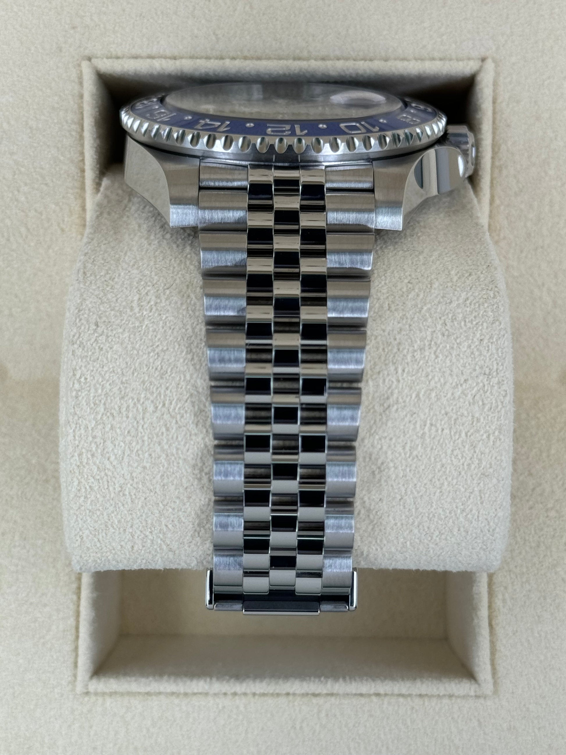 2022 Rolex GMT-Master II "Batgirl" 40mm 126710BLNR Jubilee Black Dial - MyWatchLLC