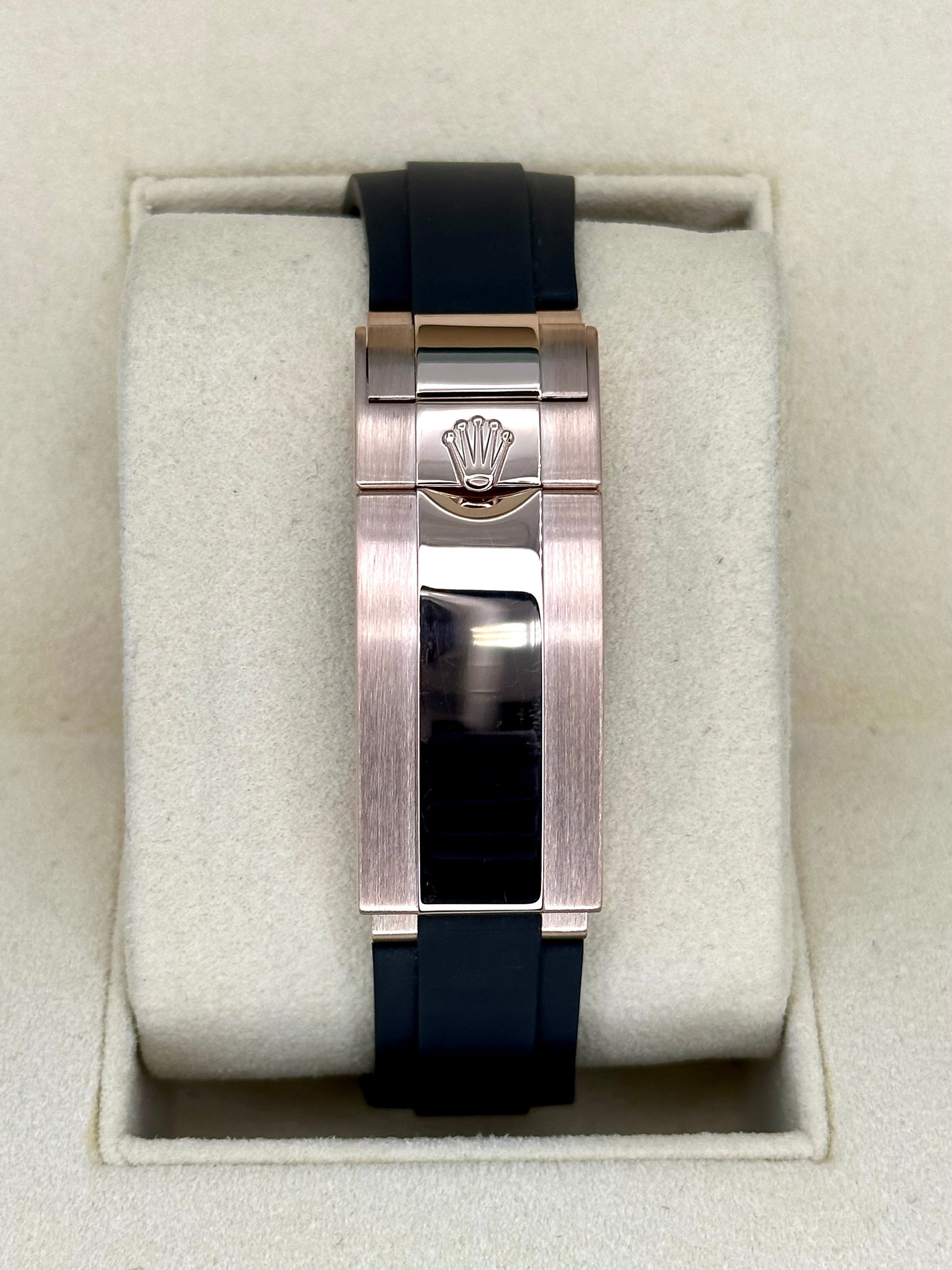 2018 Rolex Yacht-Master 40mm 116655 Oysterflex Black Dial - MyWatchLLC