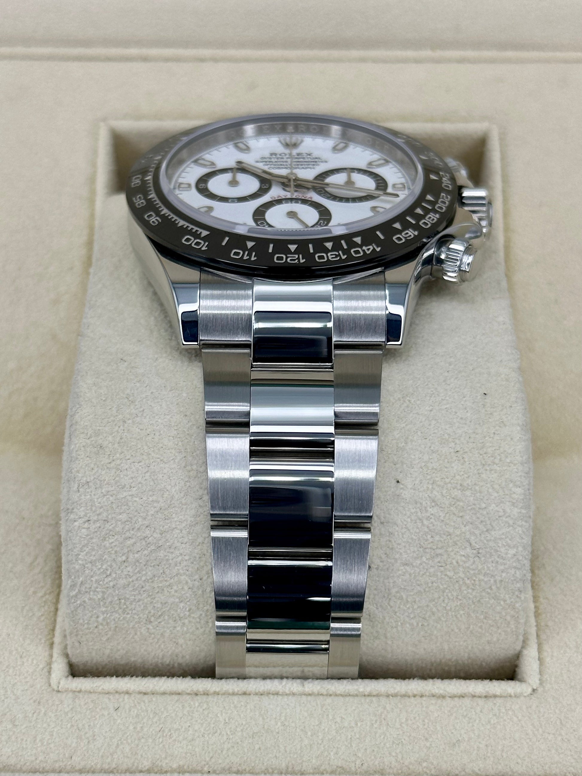 2019 Rolex Daytona 40mm 116500LN Stainless Steel White Panda Dial - MyWatchLLC