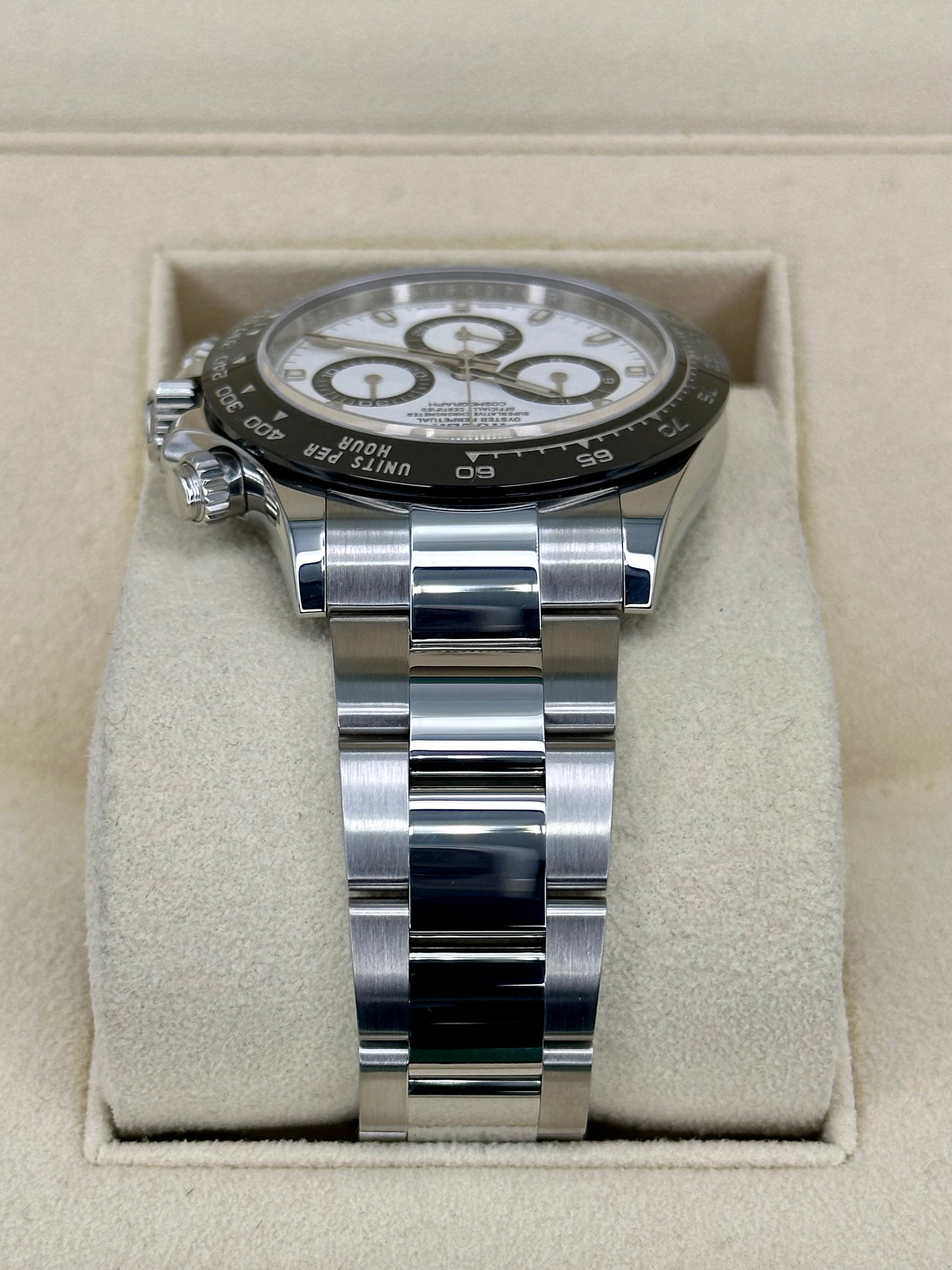 2019 Rolex Daytona 40mm 116500LN Stainless Steel White Panda Dial - MyWatchLLC