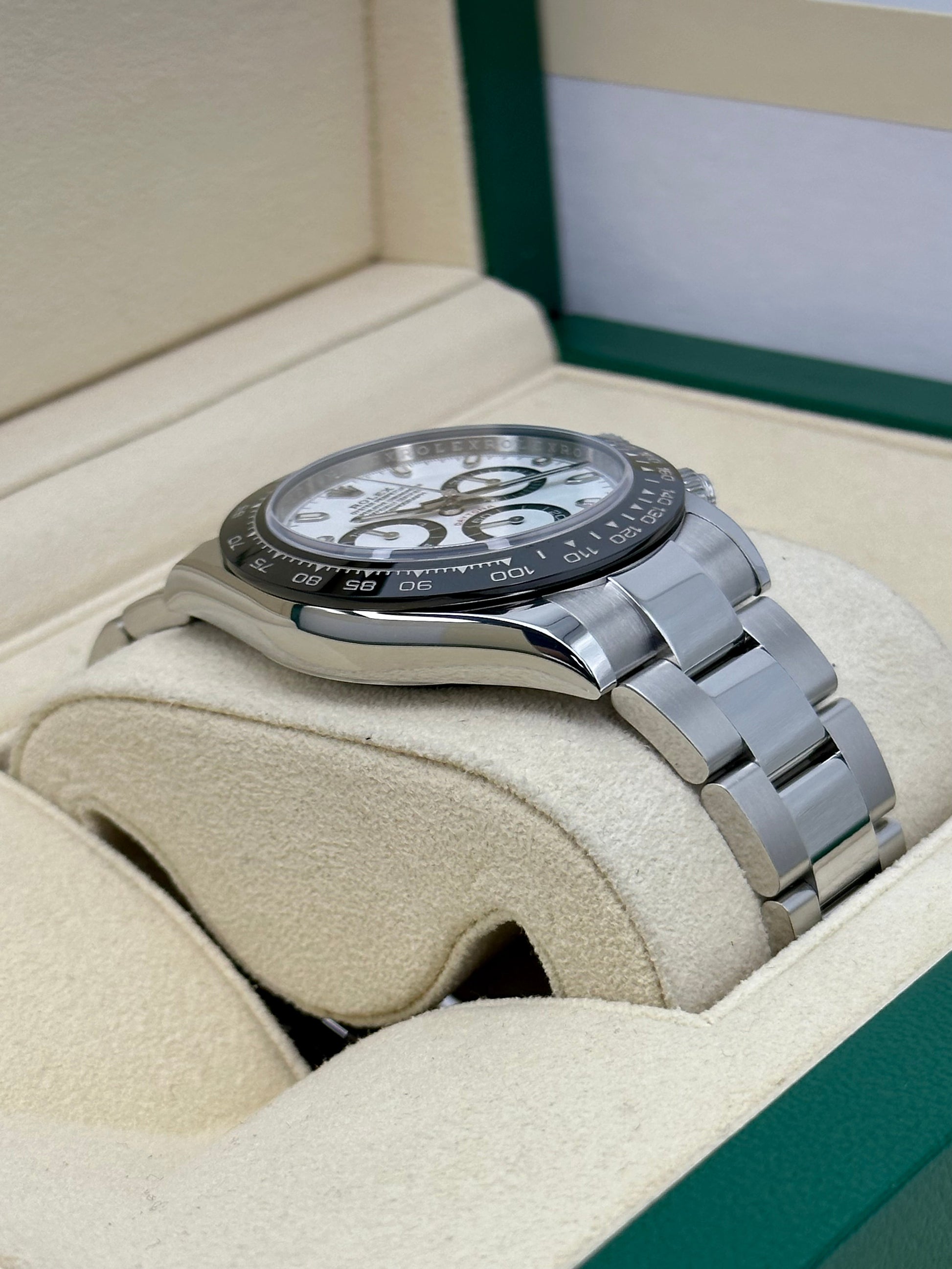 2019 Rolex Daytona 40mm 116500LN Stainless Steel White Panda Dial - MyWatchLLC