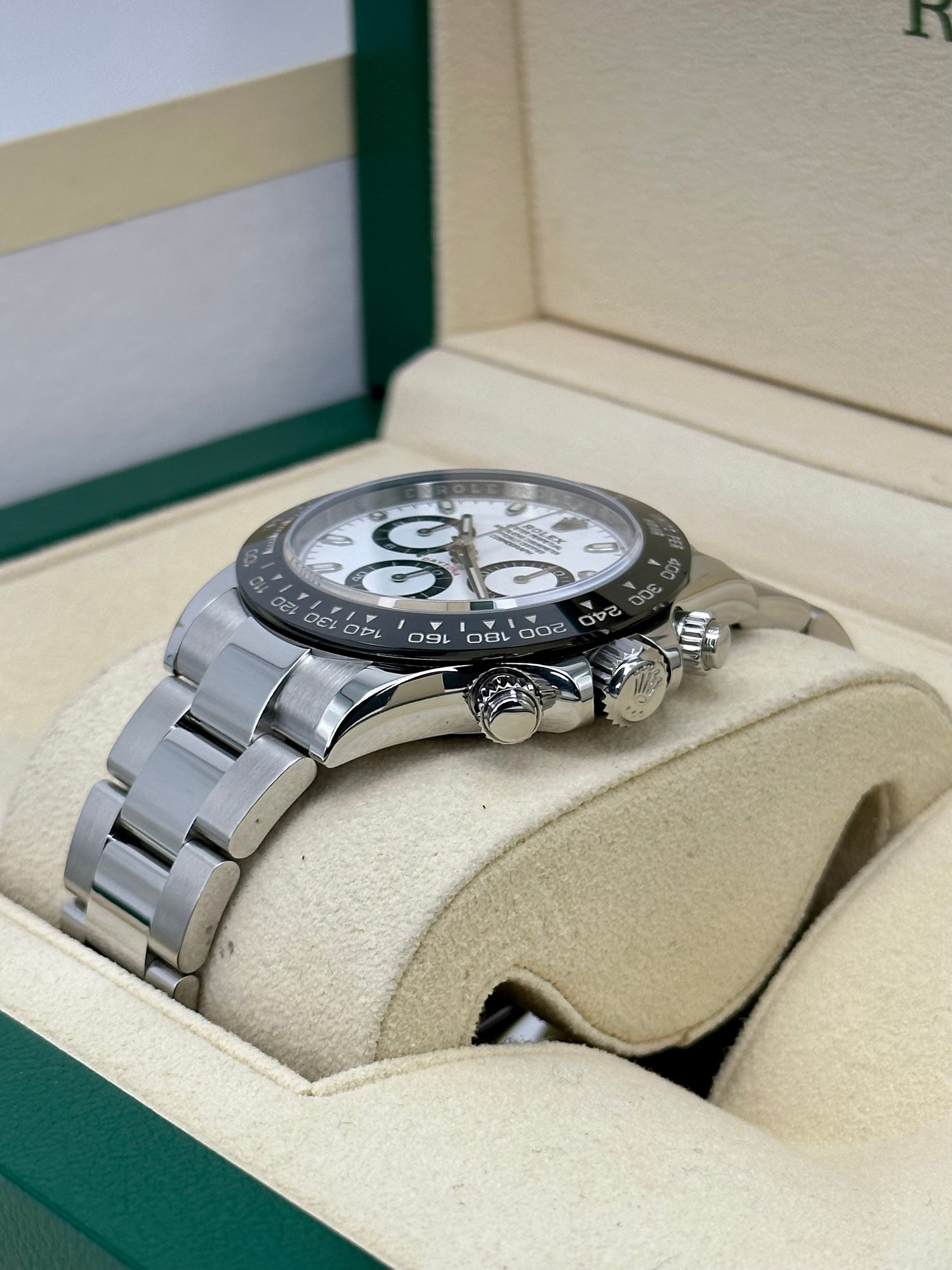 2019 Rolex Daytona 40mm 116500LN Stainless Steel White Panda Dial - MyWatchLLC