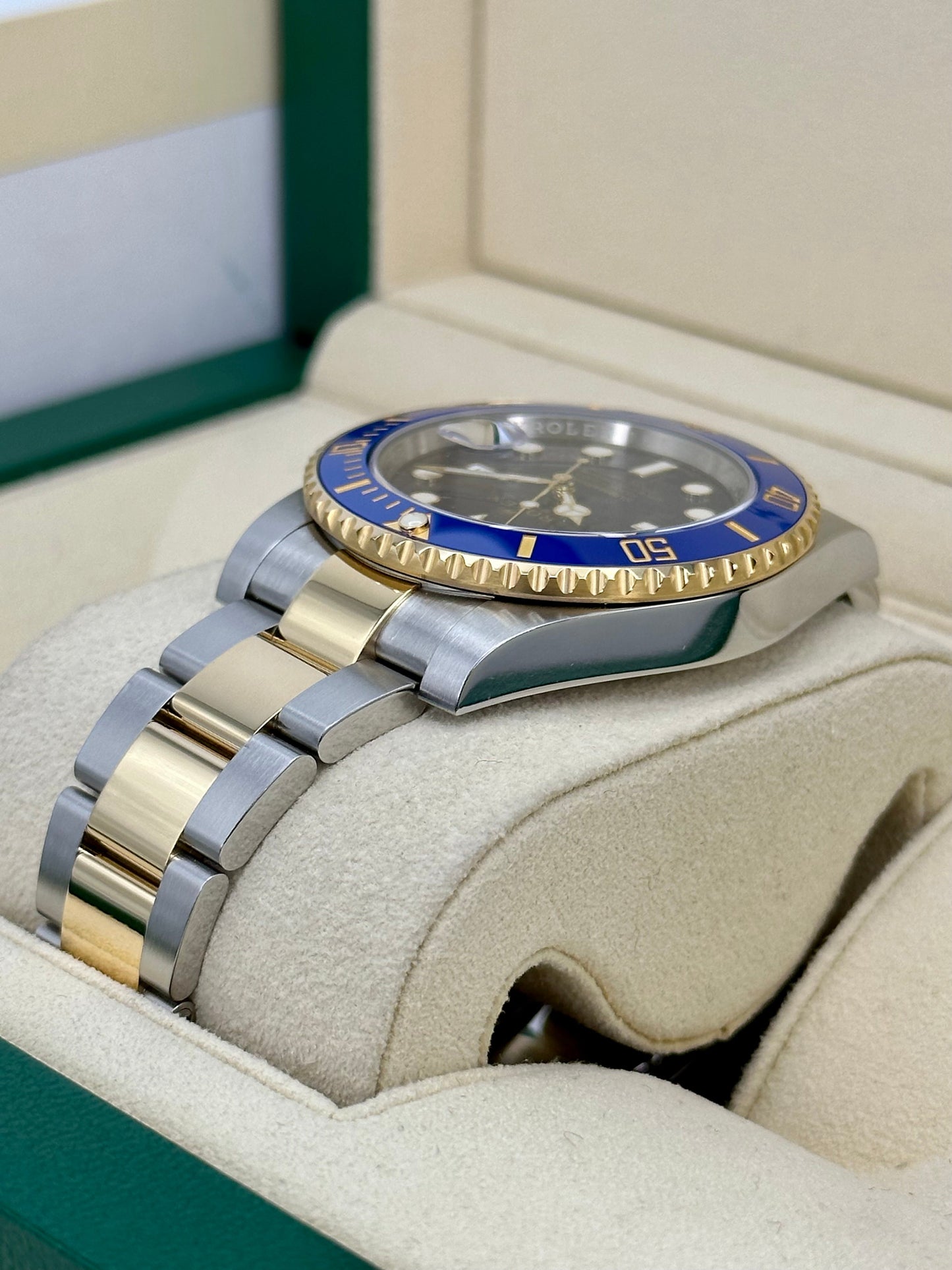 2019 Rolex Submariner Date "Bluesy" 40mm 116613LB Two-Tone Blue Dial - MyWatchLLC