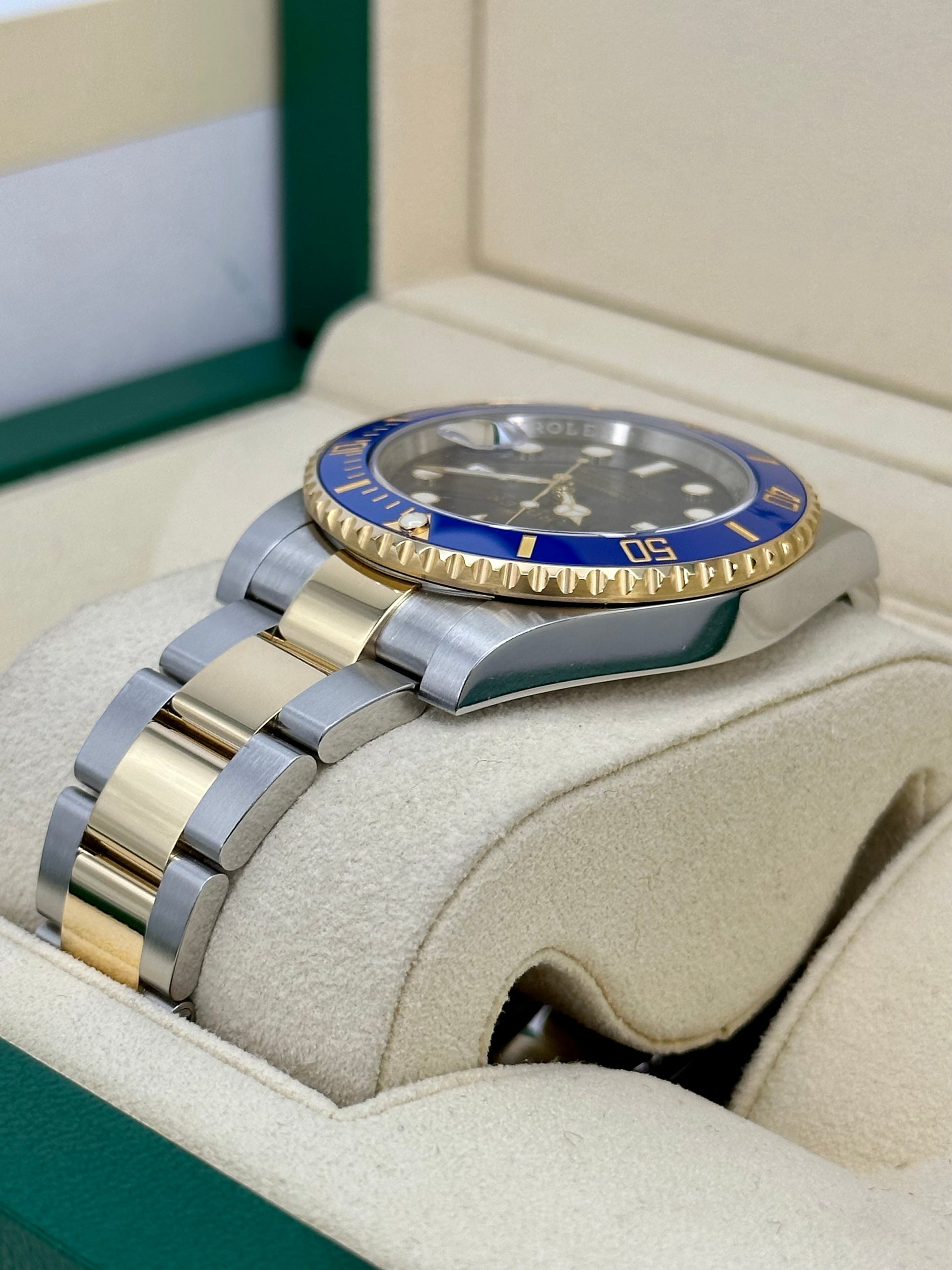 2019 Rolex Submariner Date "Bluesy" 40mm 116613LB Two-Tone Blue Dial - MyWatchLLC