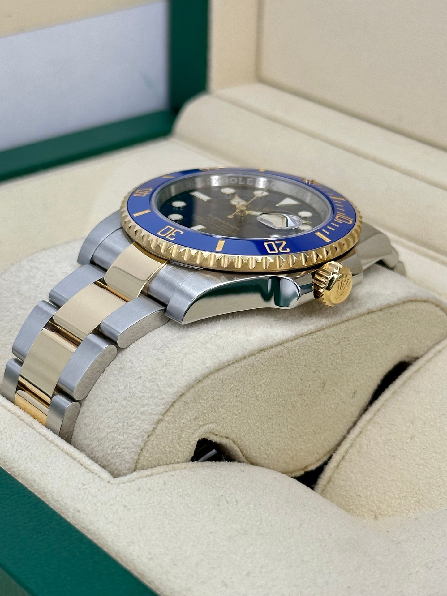 2019 Rolex Submariner Date "Bluesy" 40mm 116613LB Two-Tone Blue Dial - MyWatchLLC