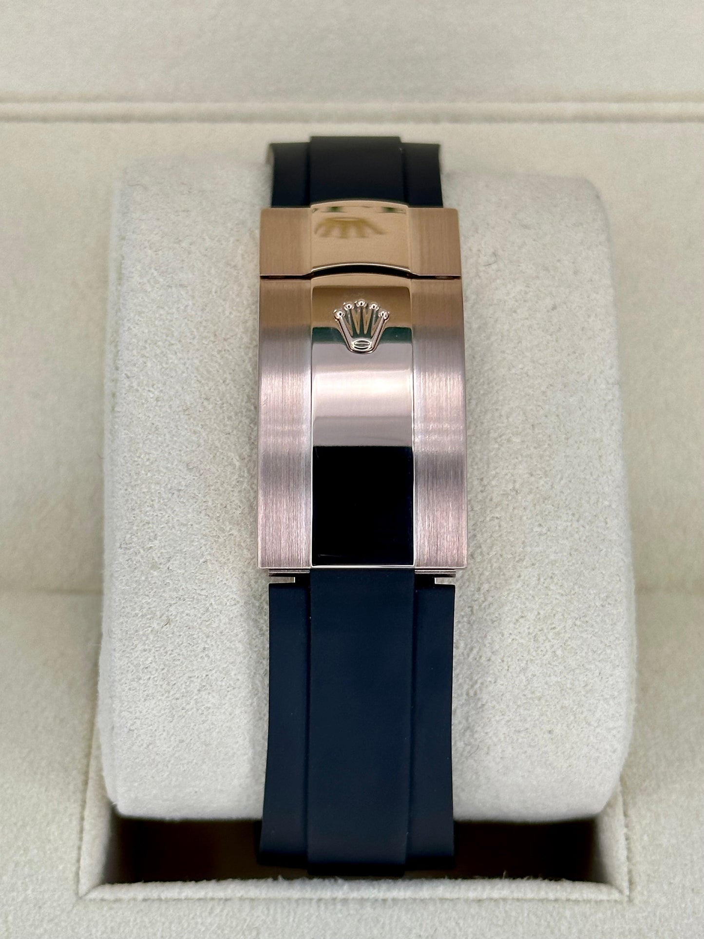 2022 Rolex Sky-Dweller 42mm 326235 Rose Gold Oysterflex Chocolate Dial - MyWatchLLC