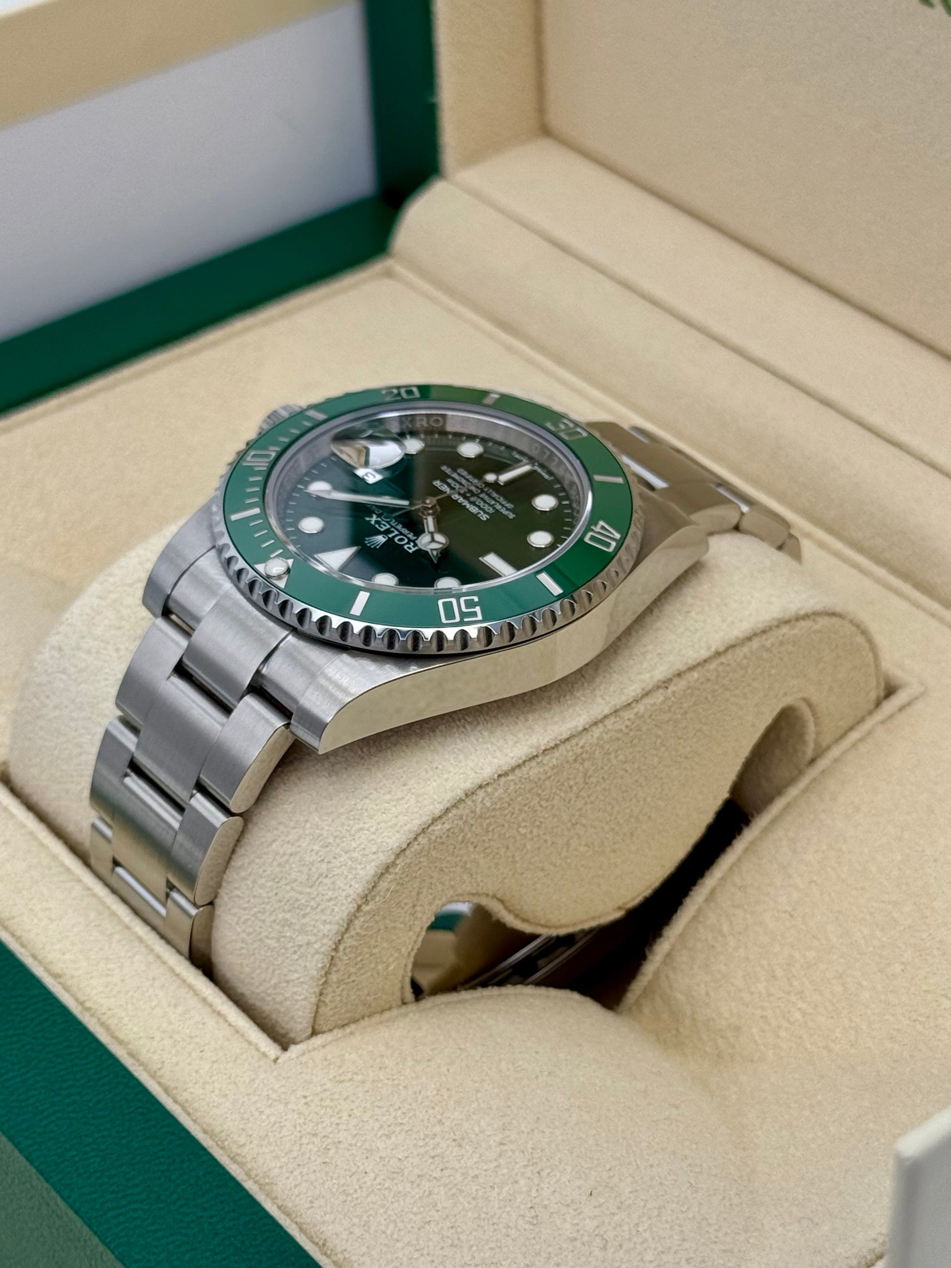 2017 Rolex Submariner "Hulk" 40mm 116610LV Green Dial - MyWatchLLC