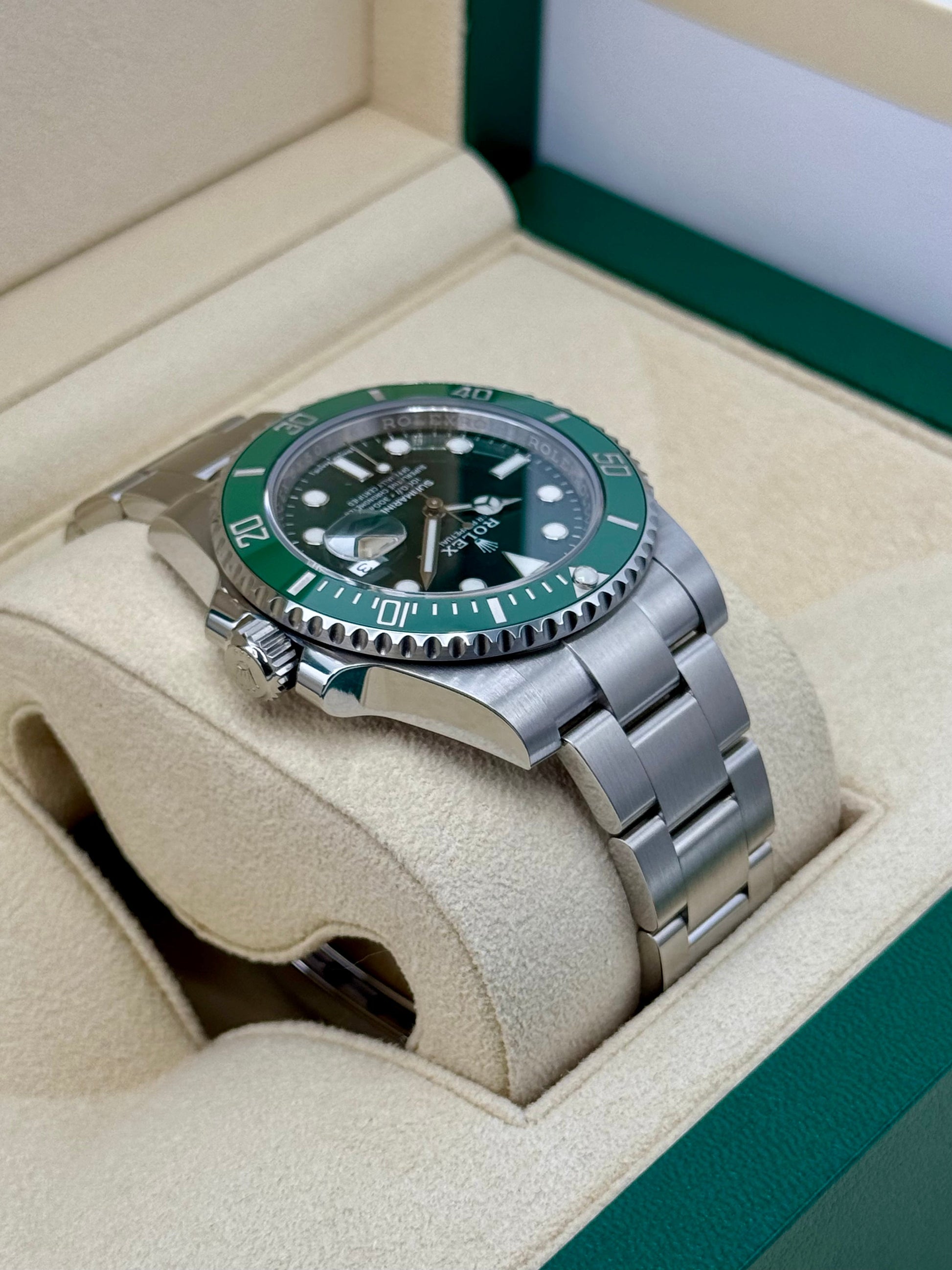 2017 Rolex Submariner "Hulk" 40mm 116610LV Green Dial - MyWatchLLC