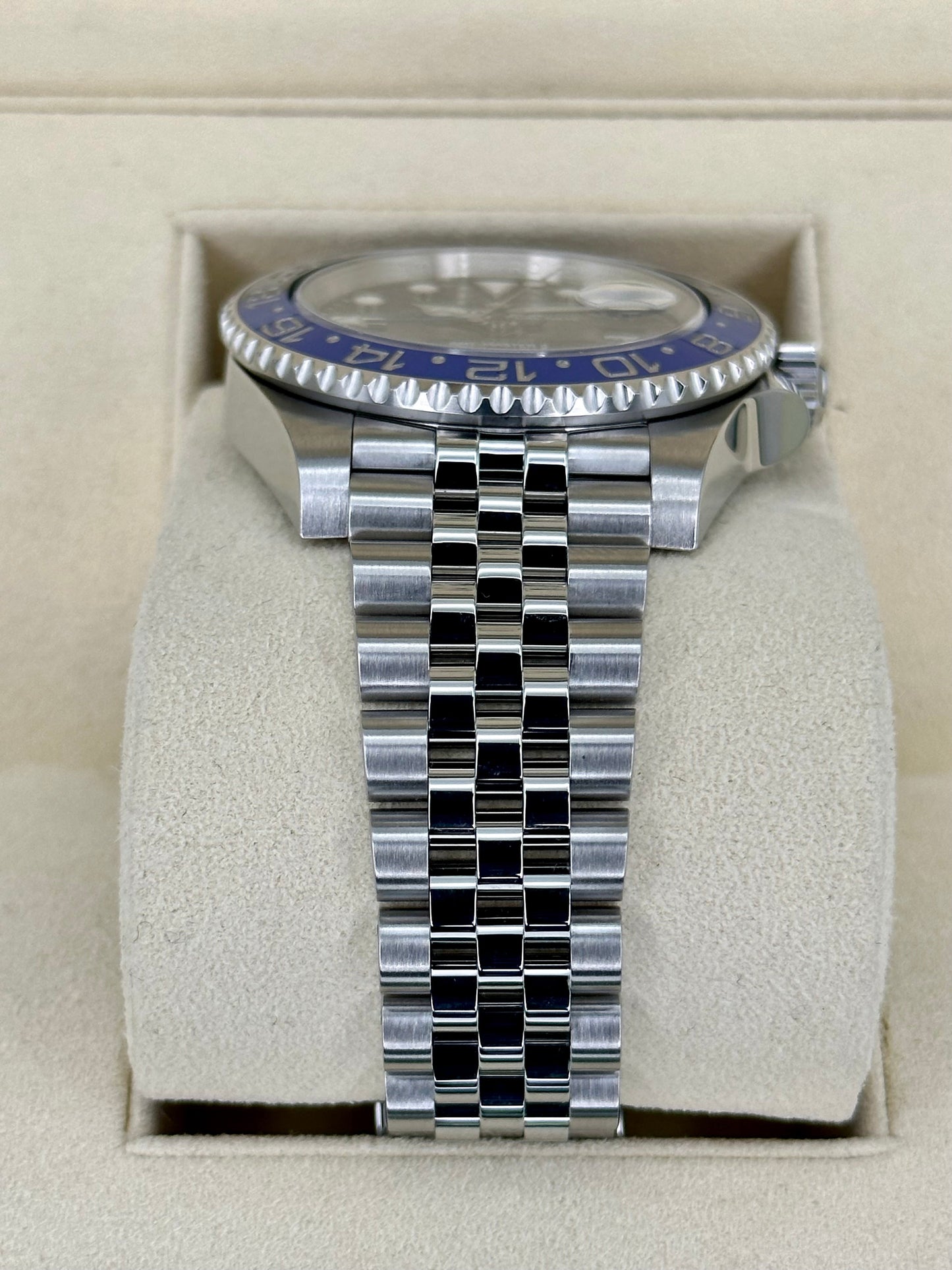 2019 Rolex GMT-Master II “Batgirlâ€?40mm 126710BLNR Jubilee Black Dial - MyWatchLLC