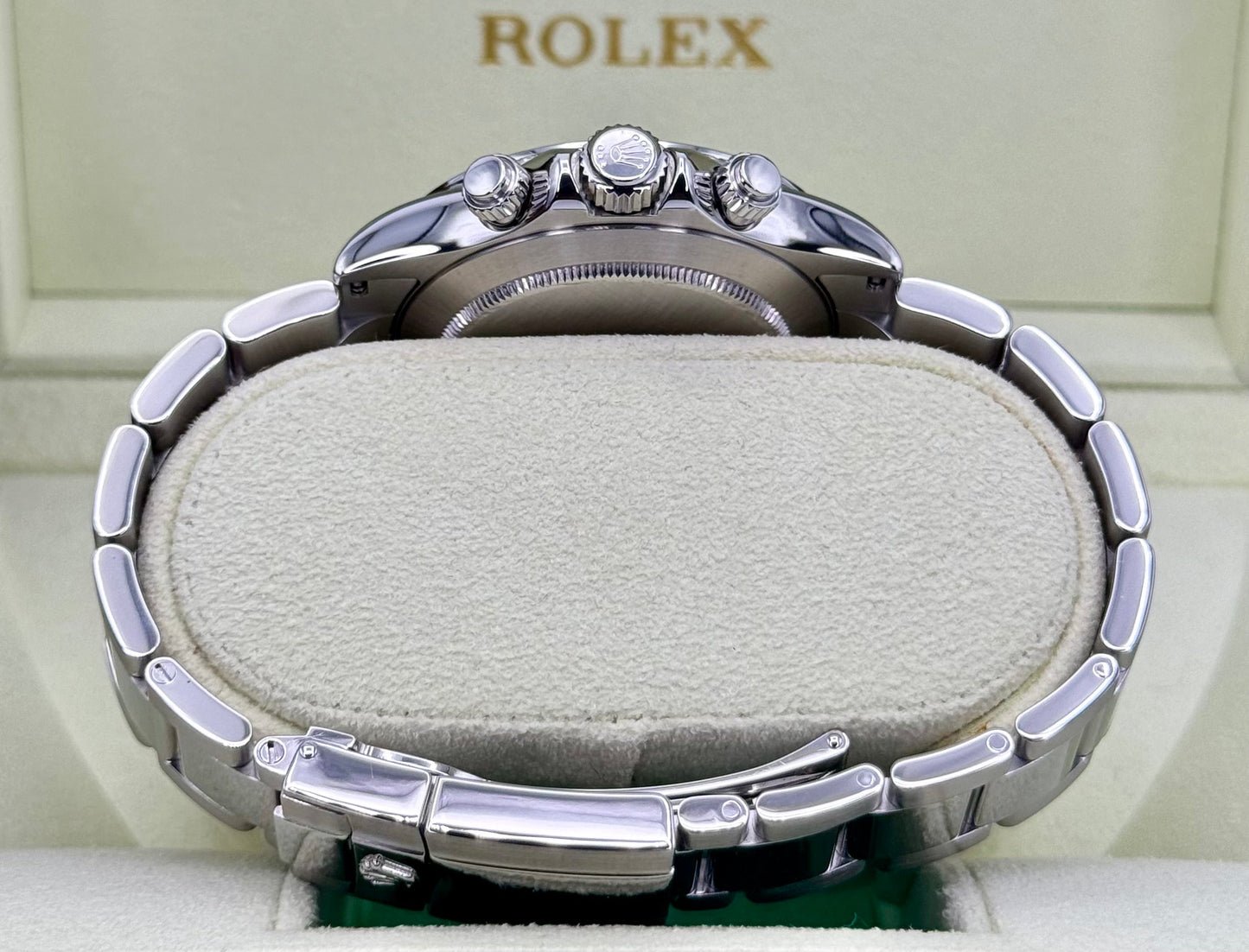 2005 Rolex Daytona 40mm 116520 Stainless Steel White Dial - MyWatchLLC