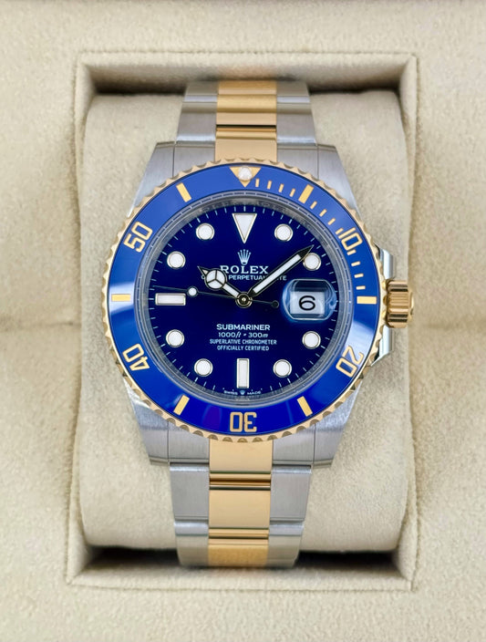2024 Rolex Submariner "Bluesy" 41mm 126613LB Two-Tone Blue Dial - MyWatchLLC