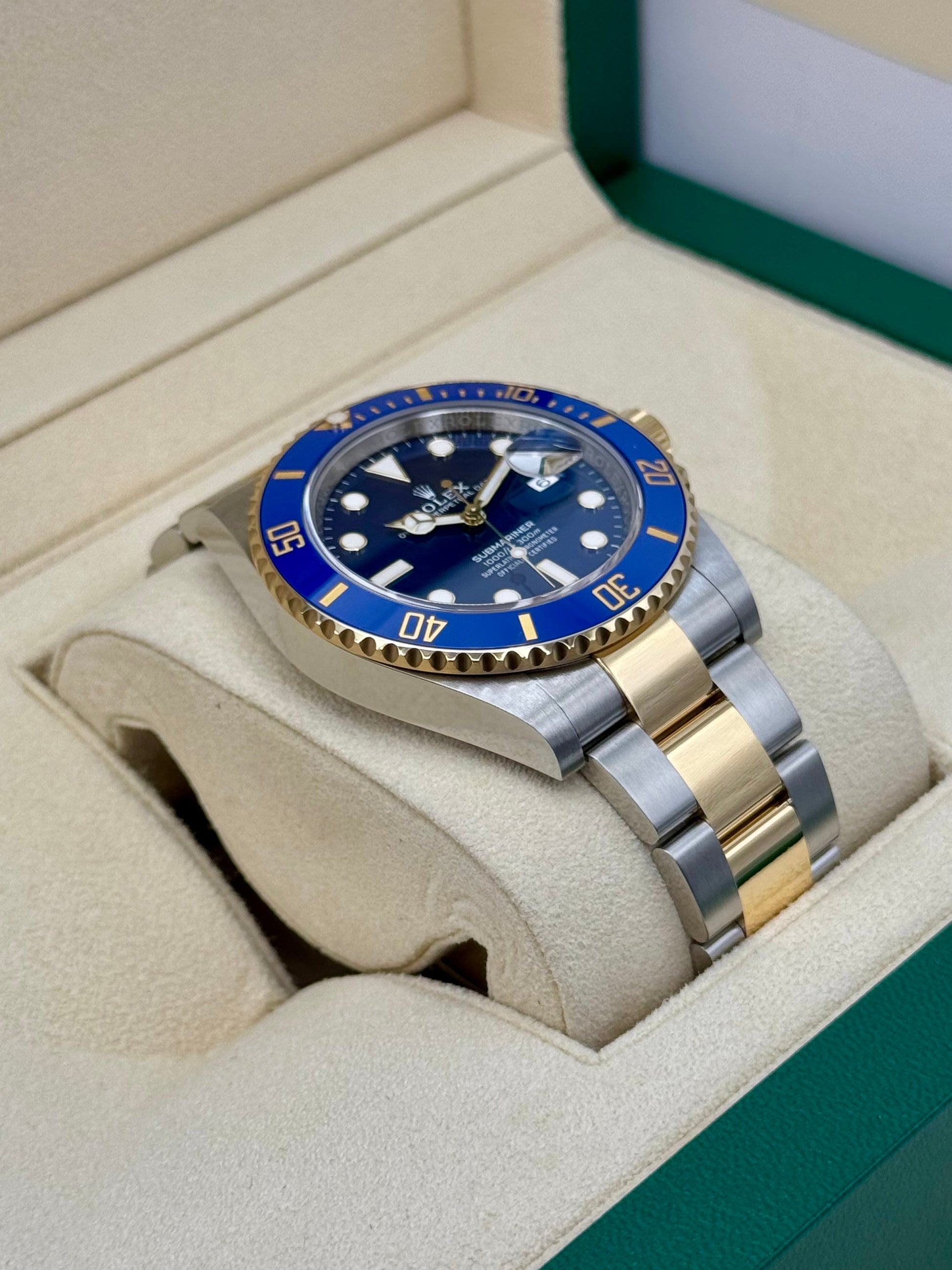 2024 Rolex Submariner "Bluesy" 41mm 126613LB Two-Tone Blue Dial - MyWatchLLC
