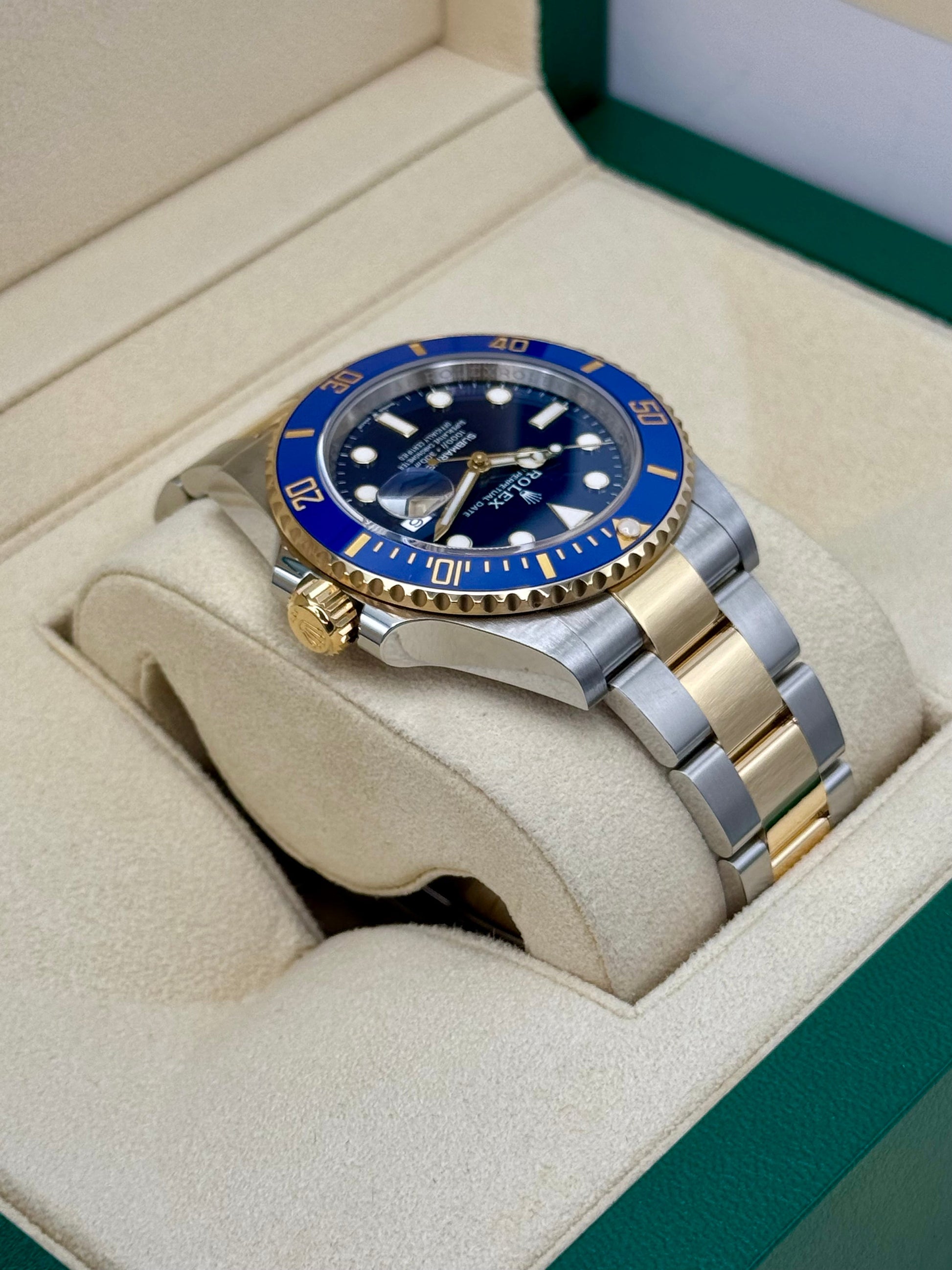 2024 Rolex Submariner "Bluesy" 41mm 126613LB Two-Tone Blue Dial - MyWatchLLC