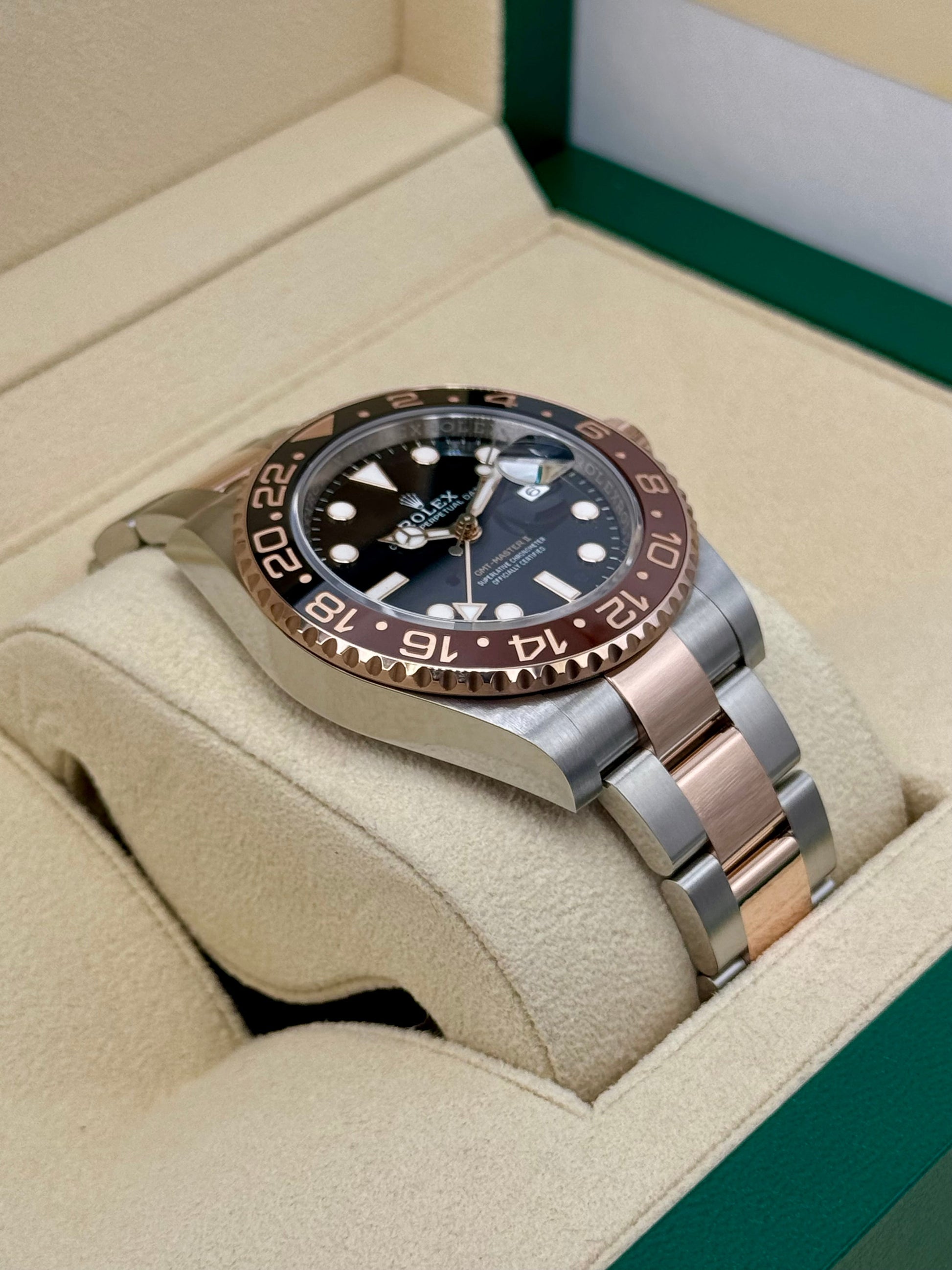 2024 Rolex GMT-Master II "Rootbeer" 40mm 126711CHNR Two-Tone - MyWatchLLC