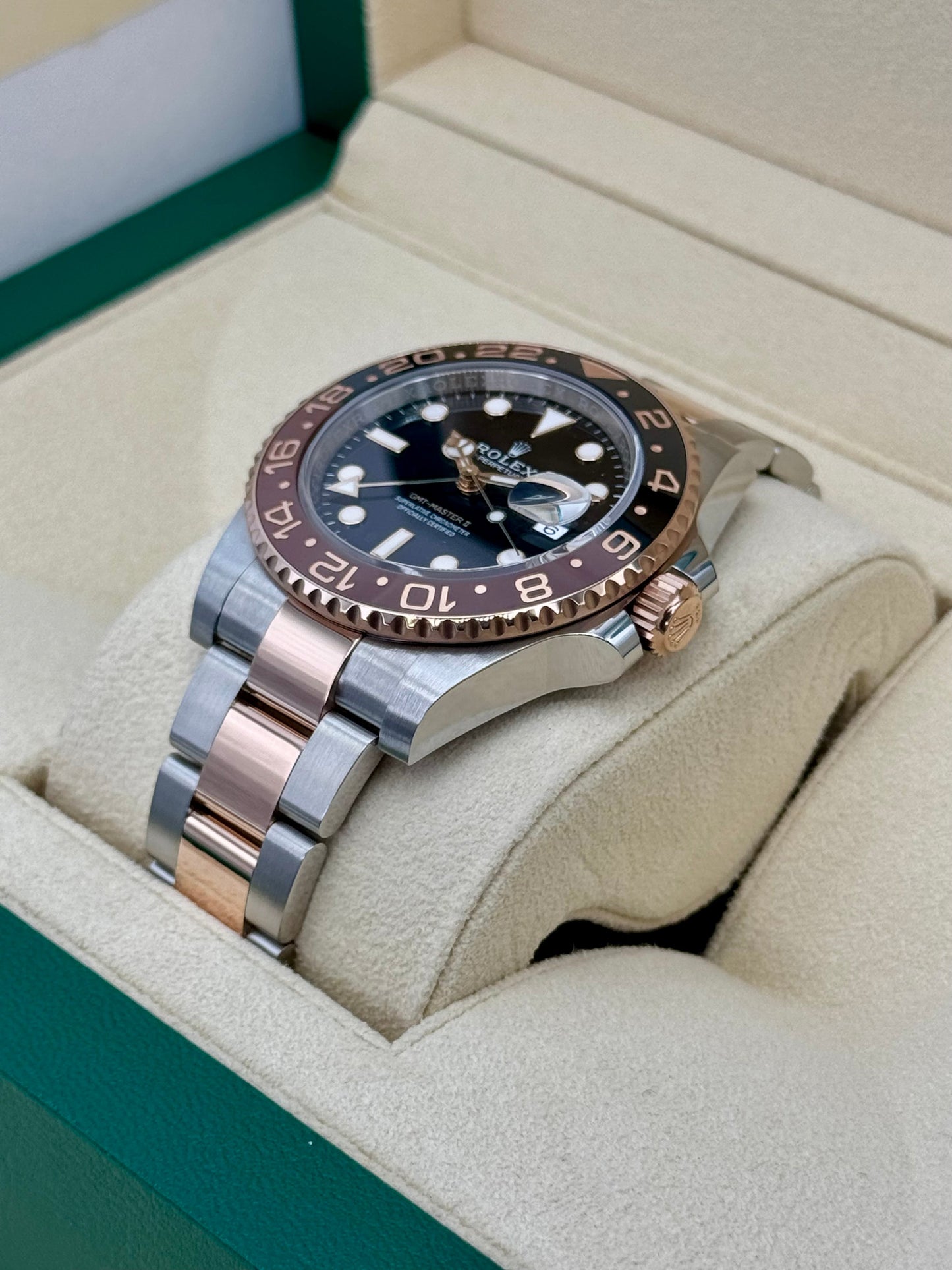 2024 Rolex GMT-Master II "Rootbeer" 40mm 126711CHNR Two-Tone - MyWatchLLC