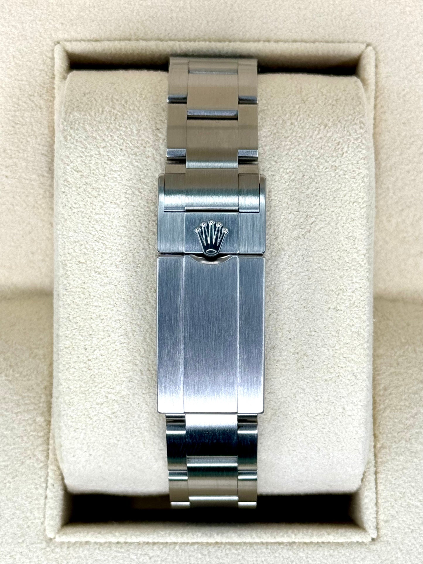 NEW 2024 Rolex Explorer 36mm Stainless Steel Black Dial 124270 - MyWatchLLC