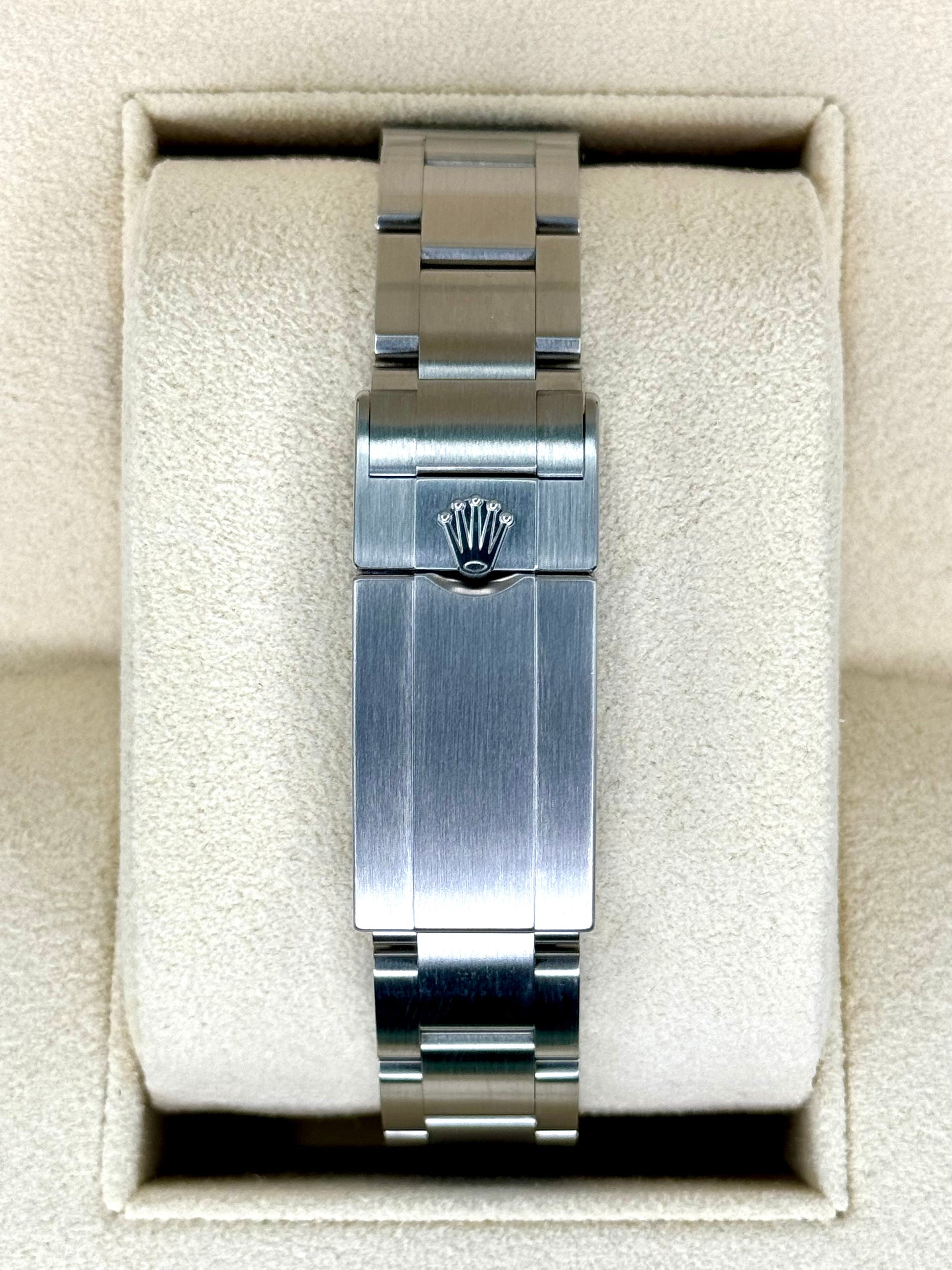 NEW 2024 Rolex Explorer 36mm Stainless Steel Black Dial 124270 - MyWatchLLC