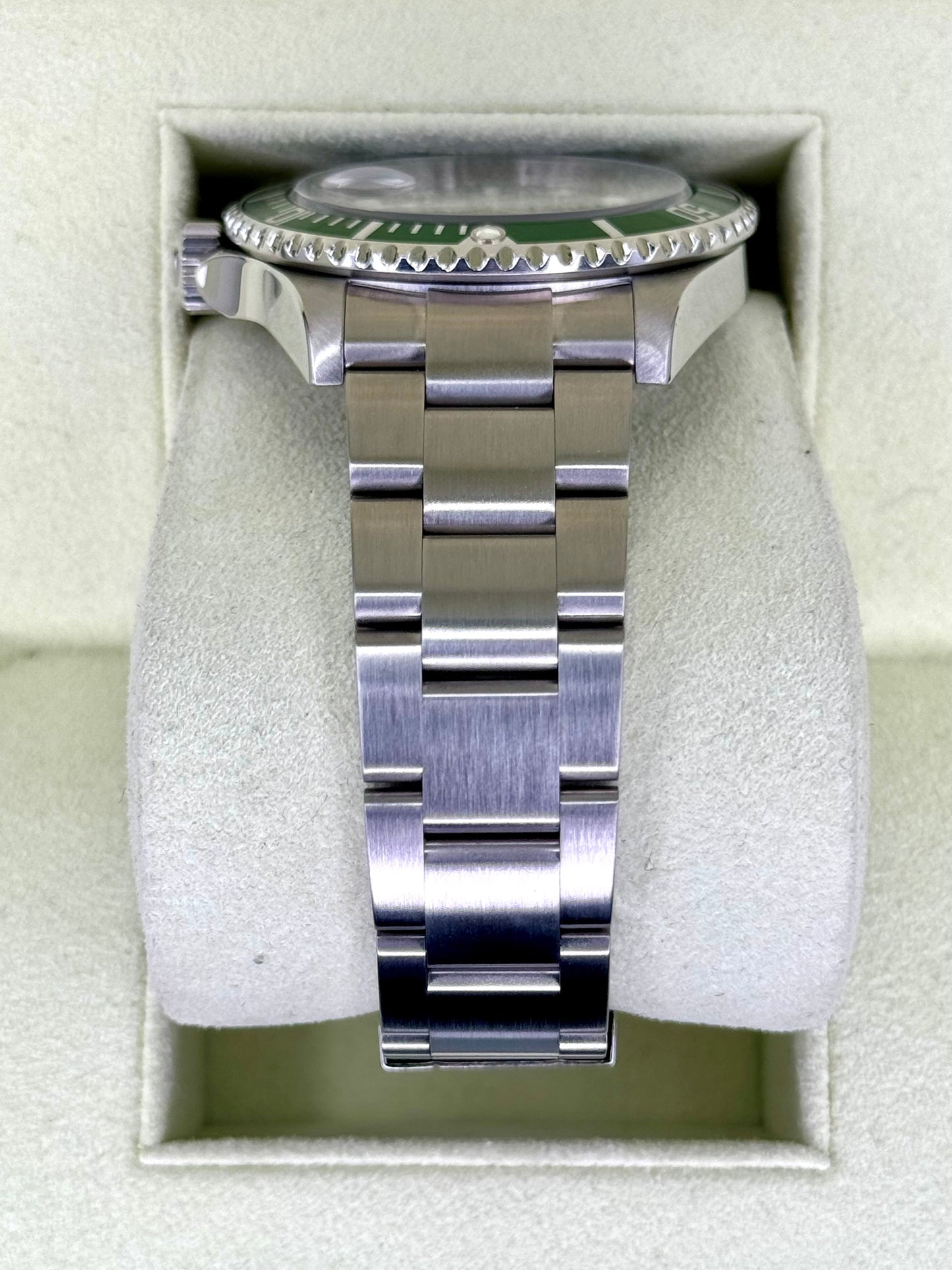 2009 Rolex Submariner "Kermit" 40mm 16610LV Stainless Steel Black Dial - MyWatchLLC