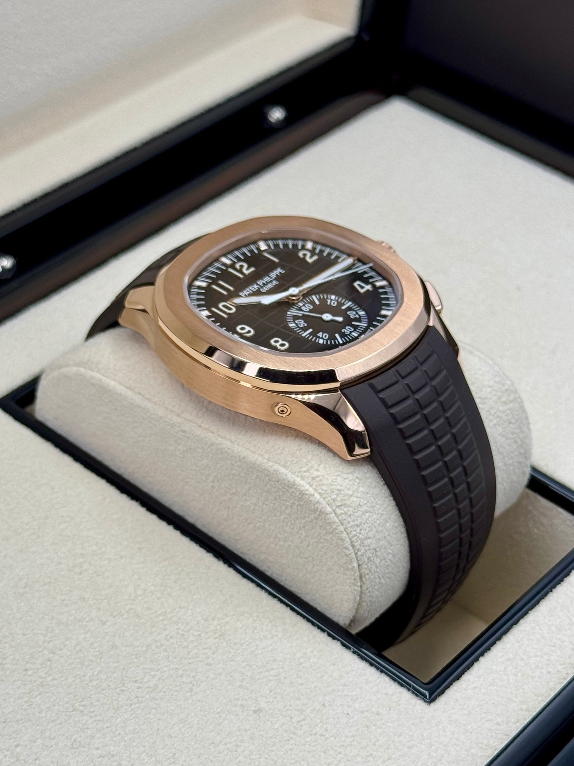 2024 Patek Philippe 5968R Aquanaut Chronograph Rose Gold - MyWatchLLC