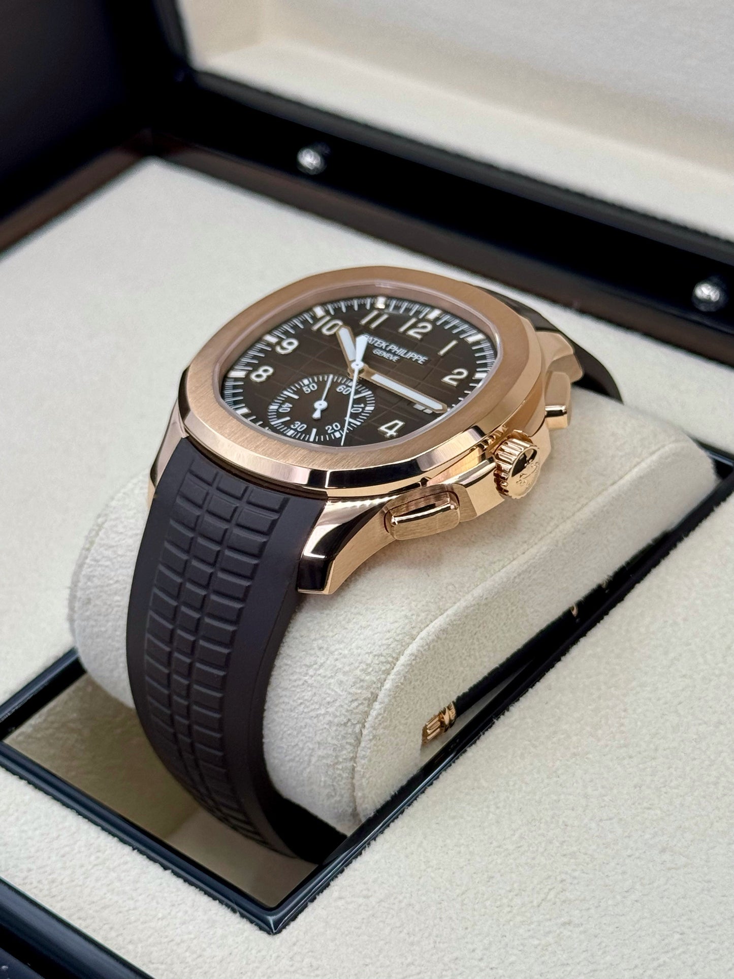 2024 Patek Philippe 5968R Aquanaut Chronograph Rose Gold - MyWatchLLC