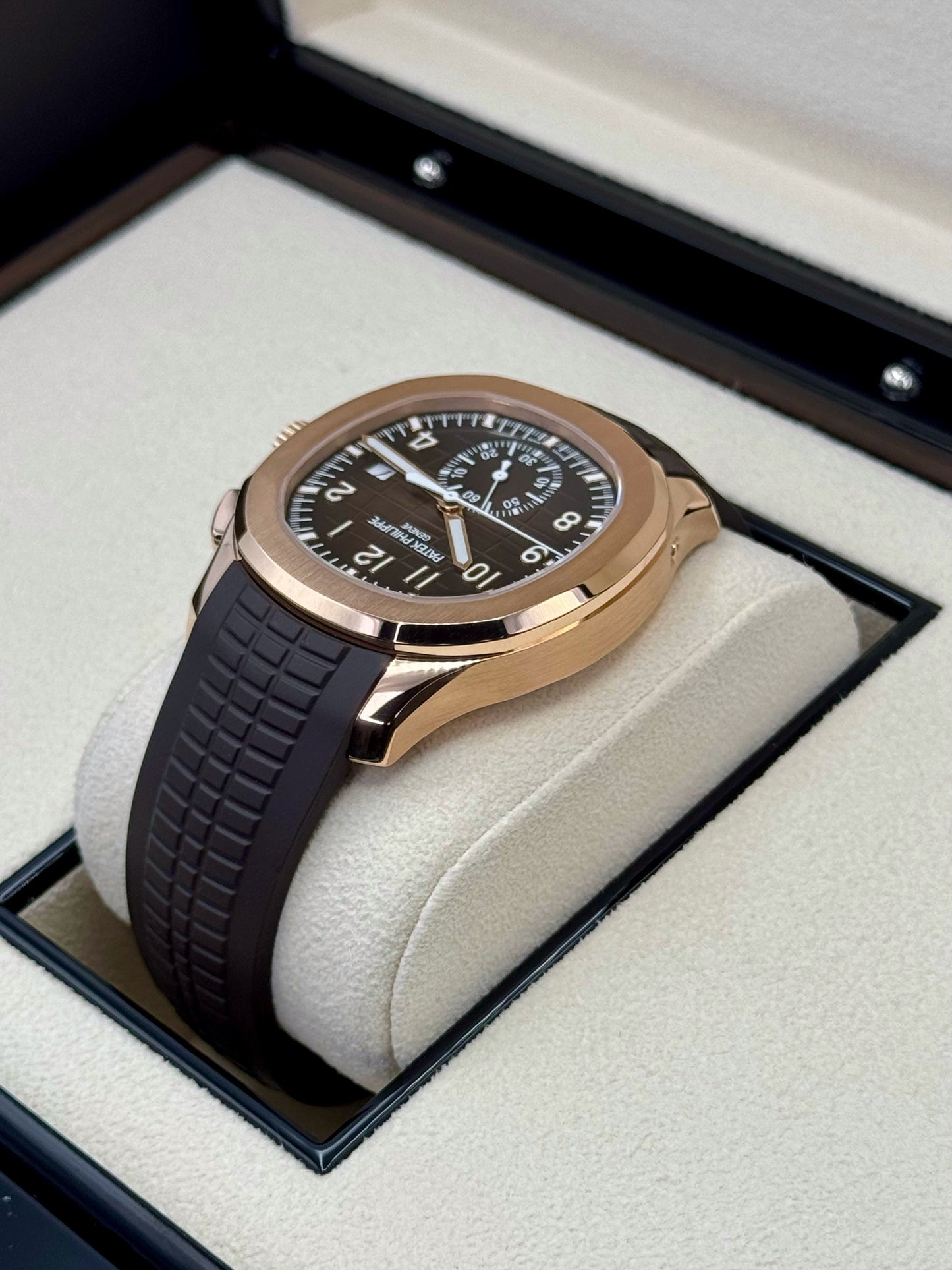 2024 Patek Philippe 5968R Aquanaut Chronograph Rose Gold - MyWatchLLC