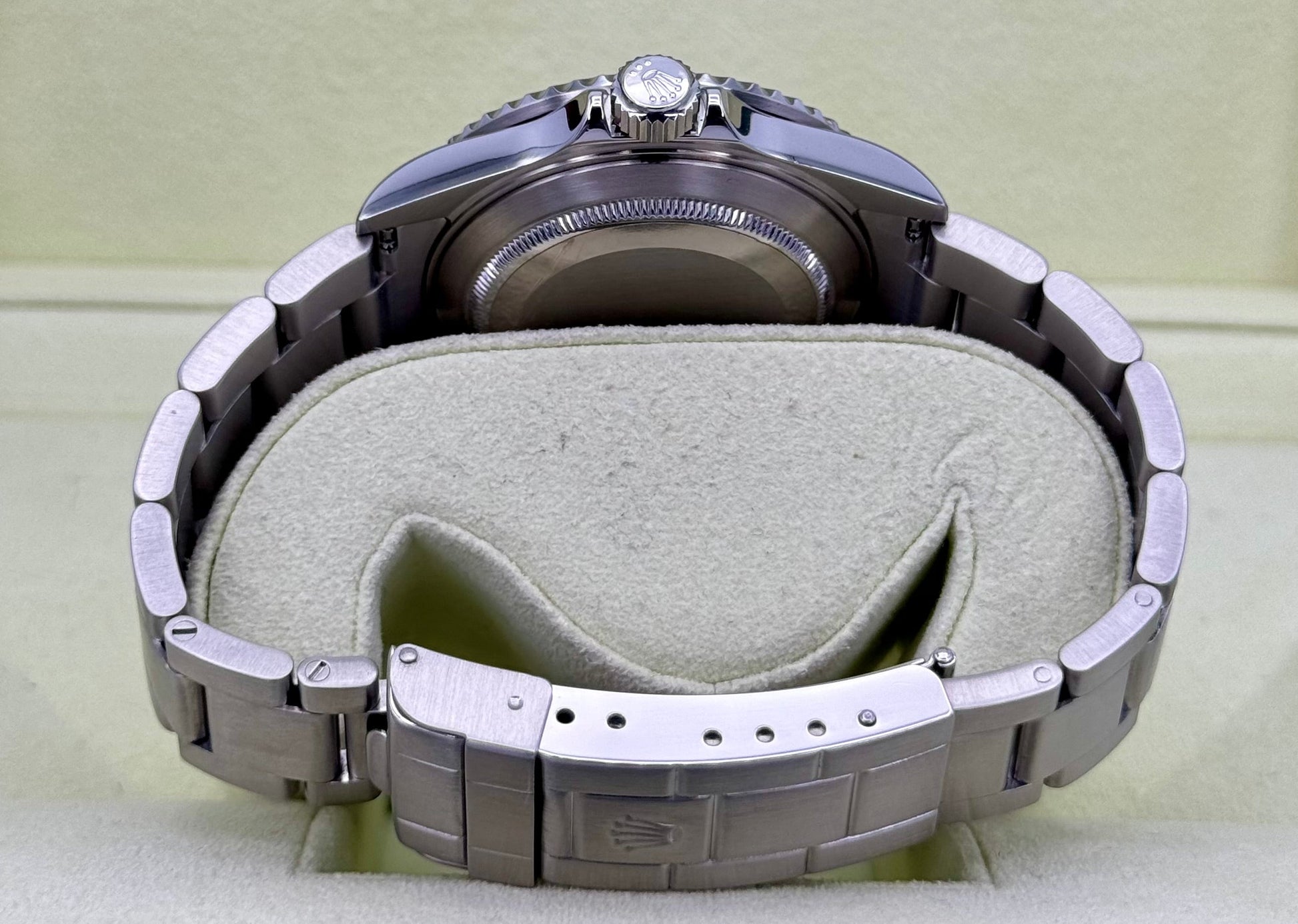 2009 Rolex Submariner "Kermit" 40mm 16610LV Stainless Steel Black Dial - MyWatchLLC