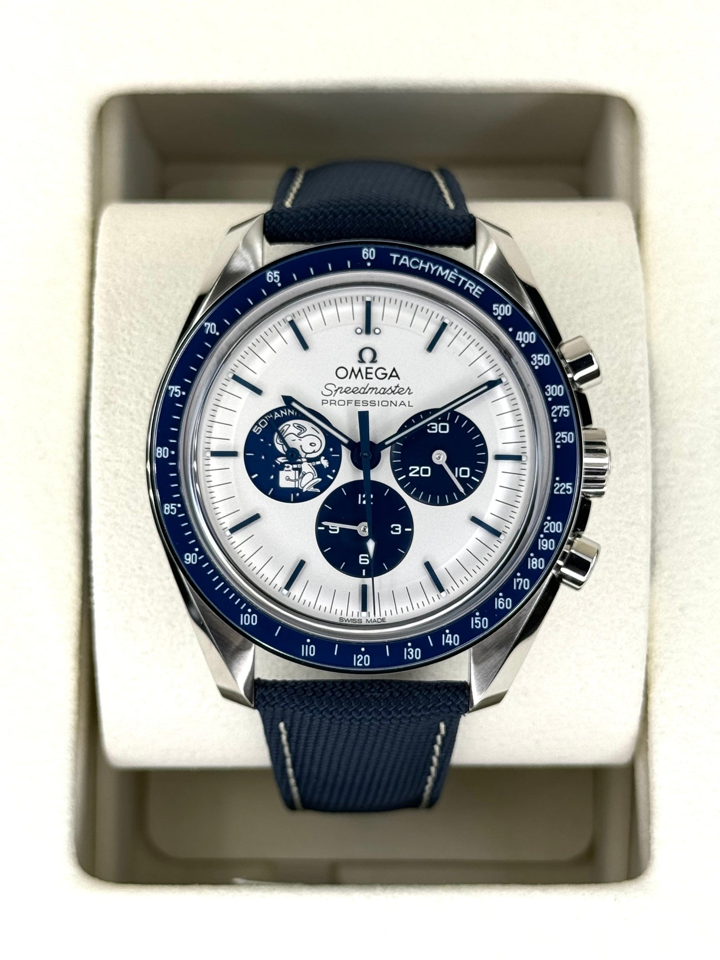 NEW 2024 Omega Speedmaster Silver Snoopy Award 310.32.42.50.02.001 - MyWatchLLC