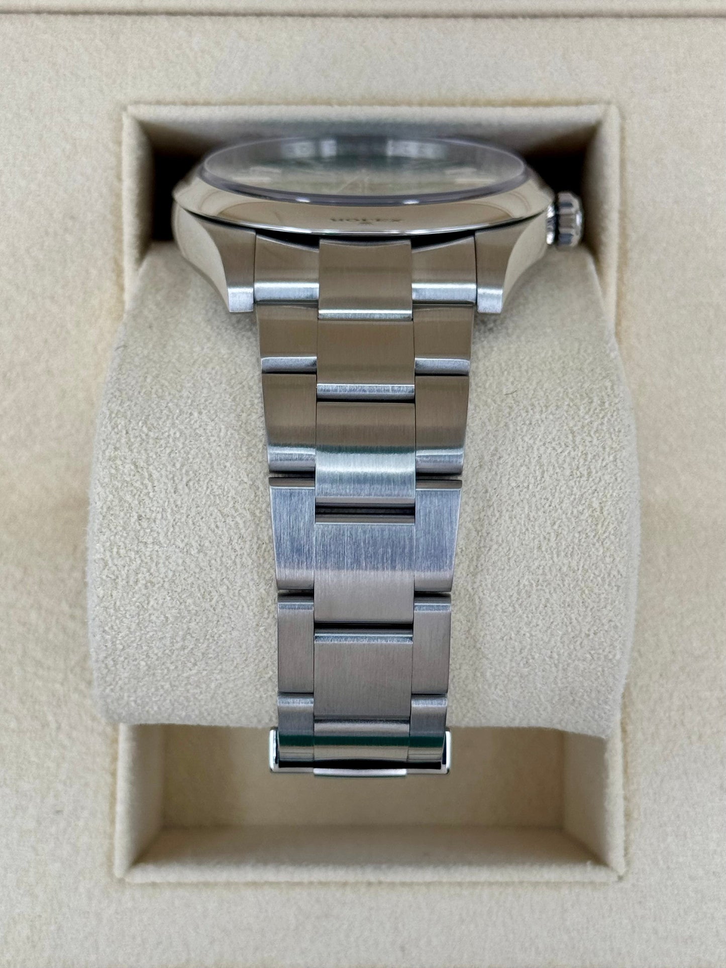 2023 Rolex Oyster Perpetual 41mm 124300 Green Dial - MyWatchLLC