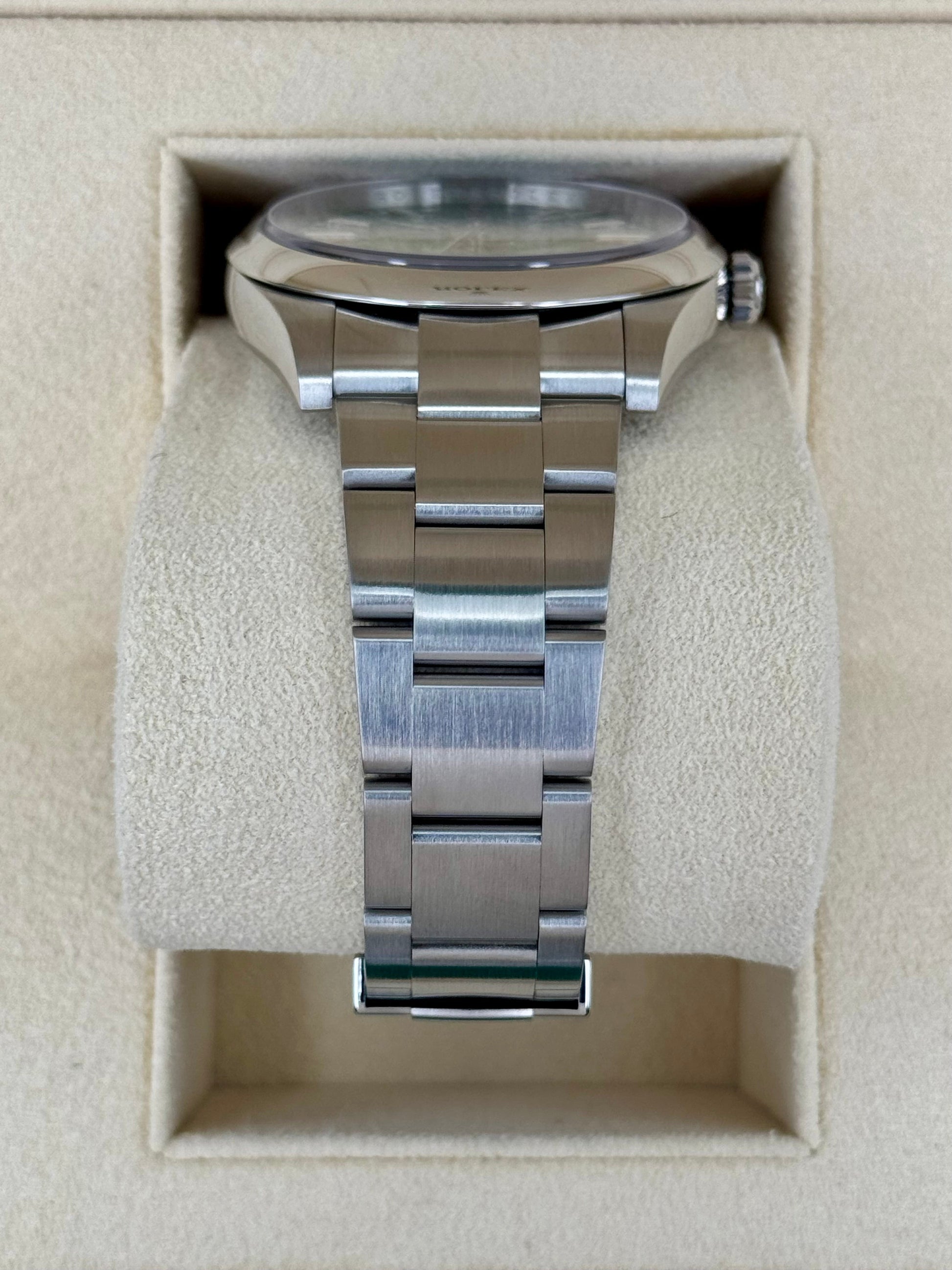 2023 Rolex Oyster Perpetual 41mm 124300 Green Dial - MyWatchLLC