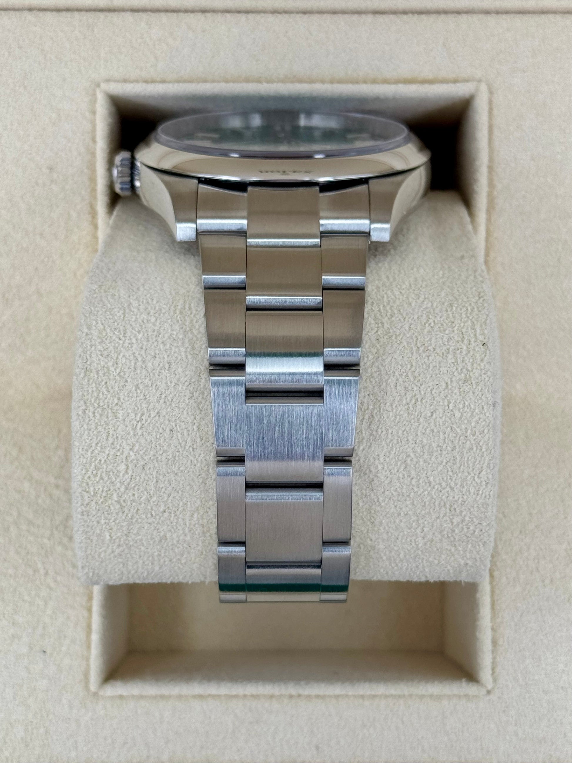 2023 Rolex Oyster Perpetual 41mm 124300 Green Dial - MyWatchLLC