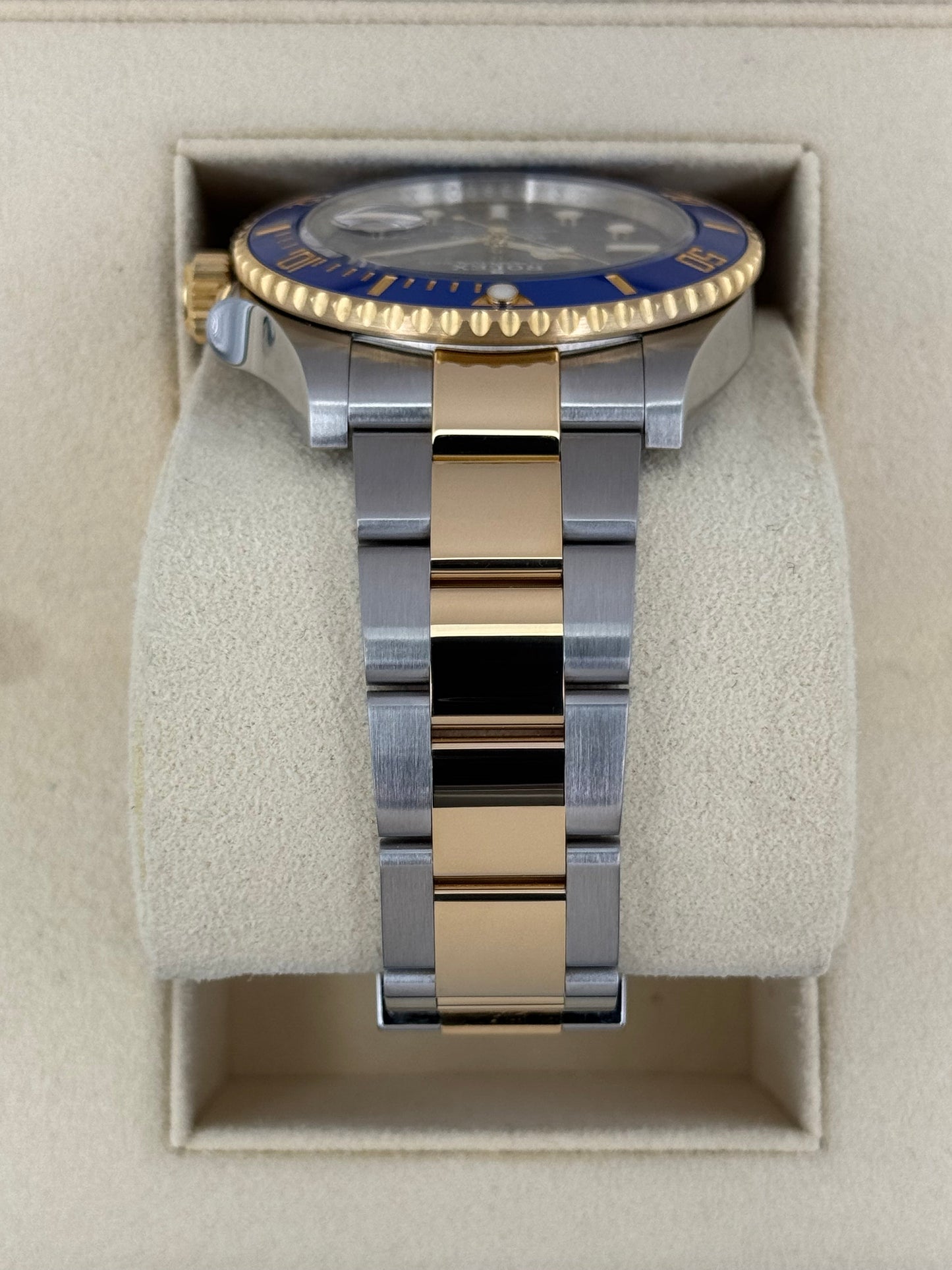 2021 Rolex Submariner "Bluesy" 41mm 126613LB Two-Tone Blue Dial - MyWatchLLC