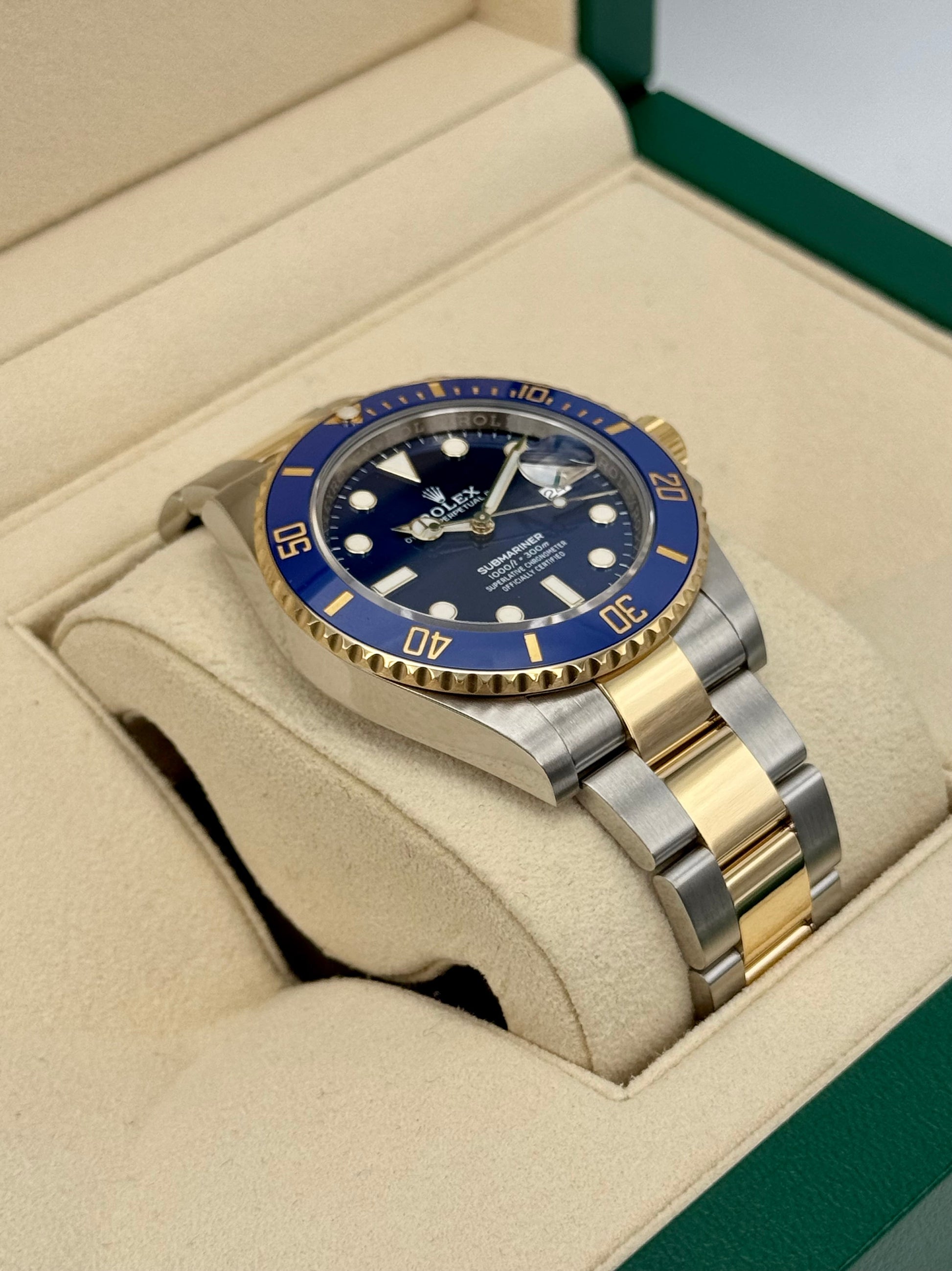 2021 Rolex Submariner "Bluesy" 41mm 126613LB Two-Tone Blue Dial - MyWatchLLC